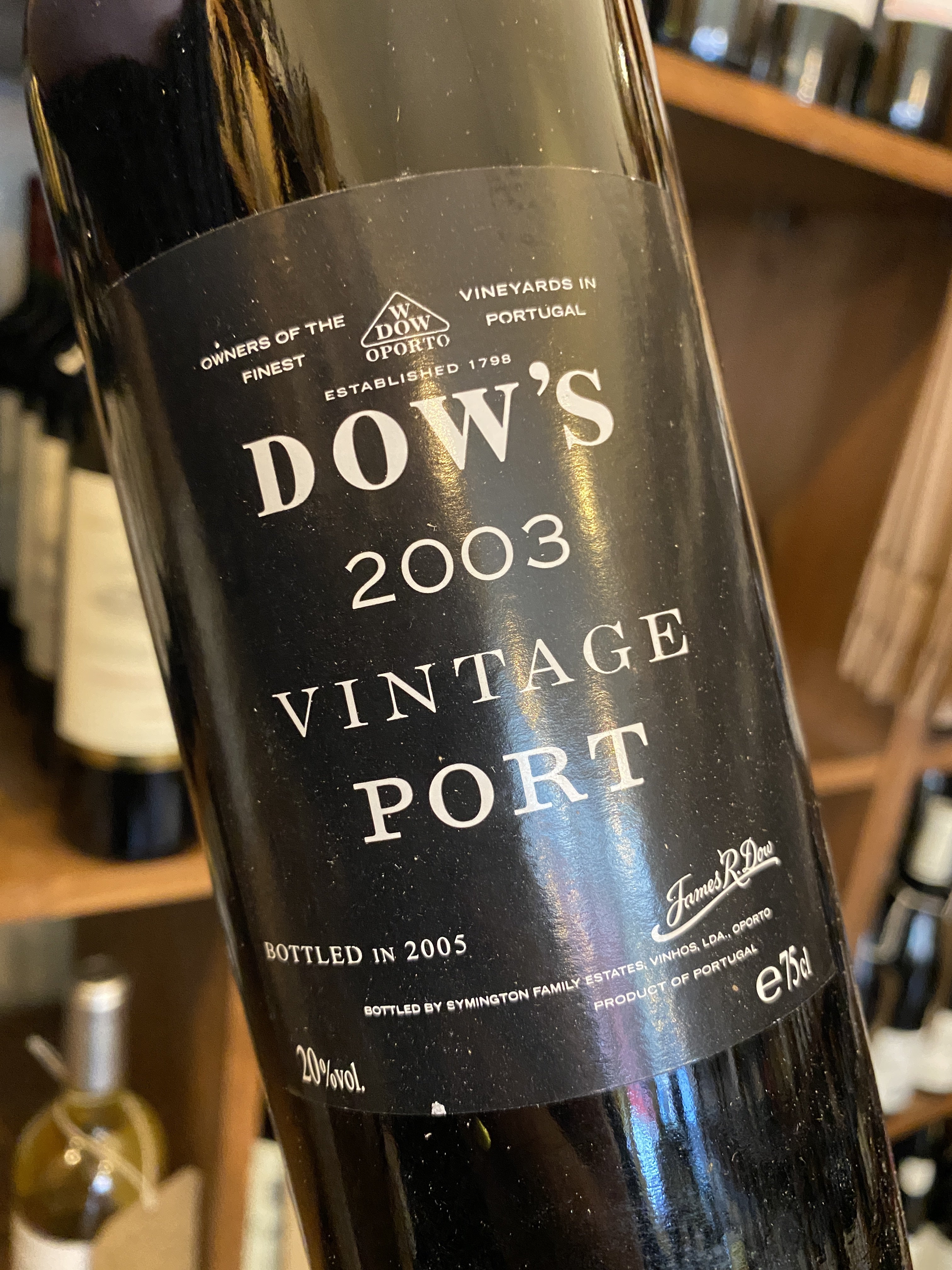 Dows Vintage 2003 75cl