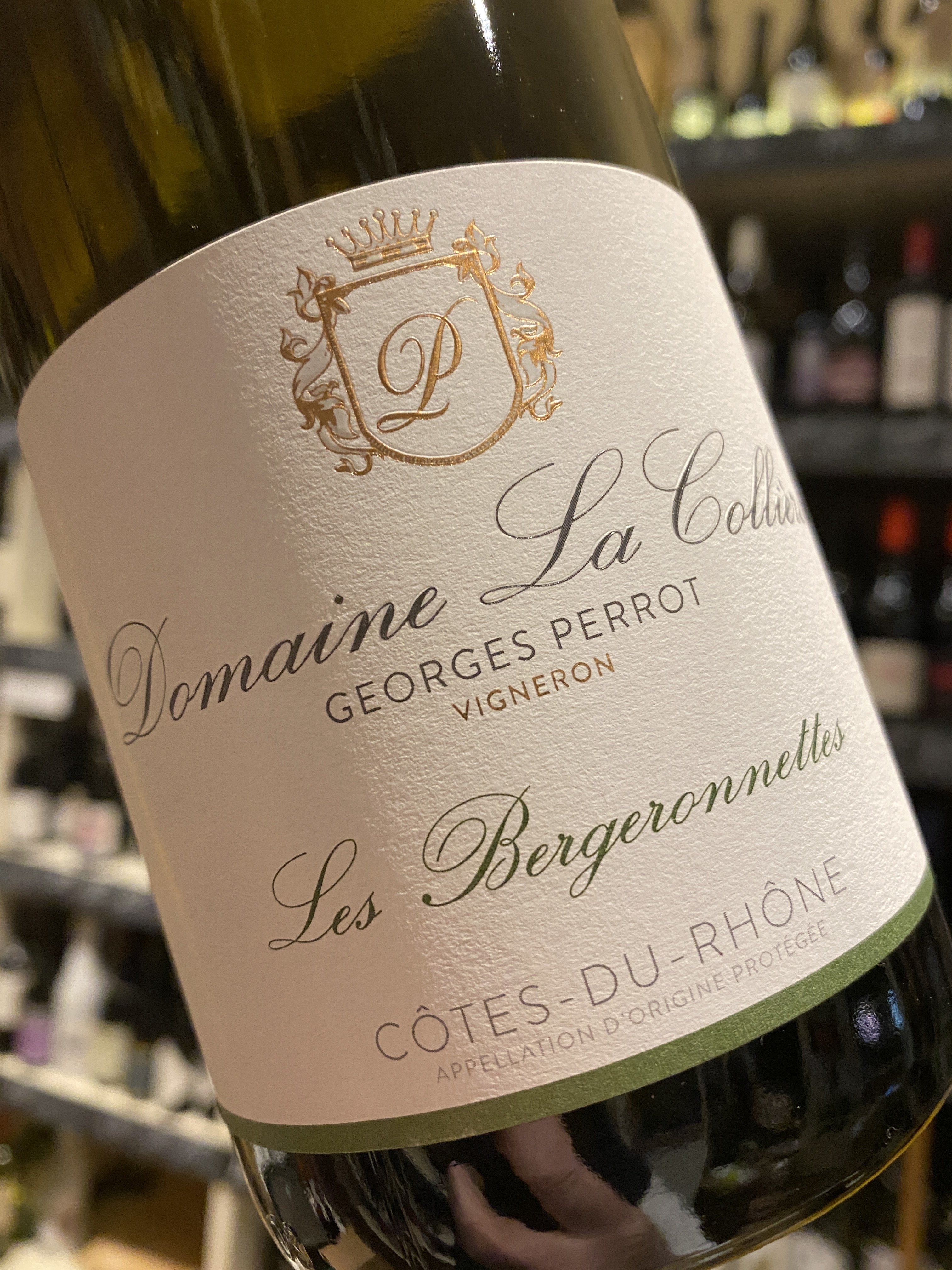 Domaine la Colliere Cotes du Rhone Blanc 'Les Bergeronnettes' 2016 75cl