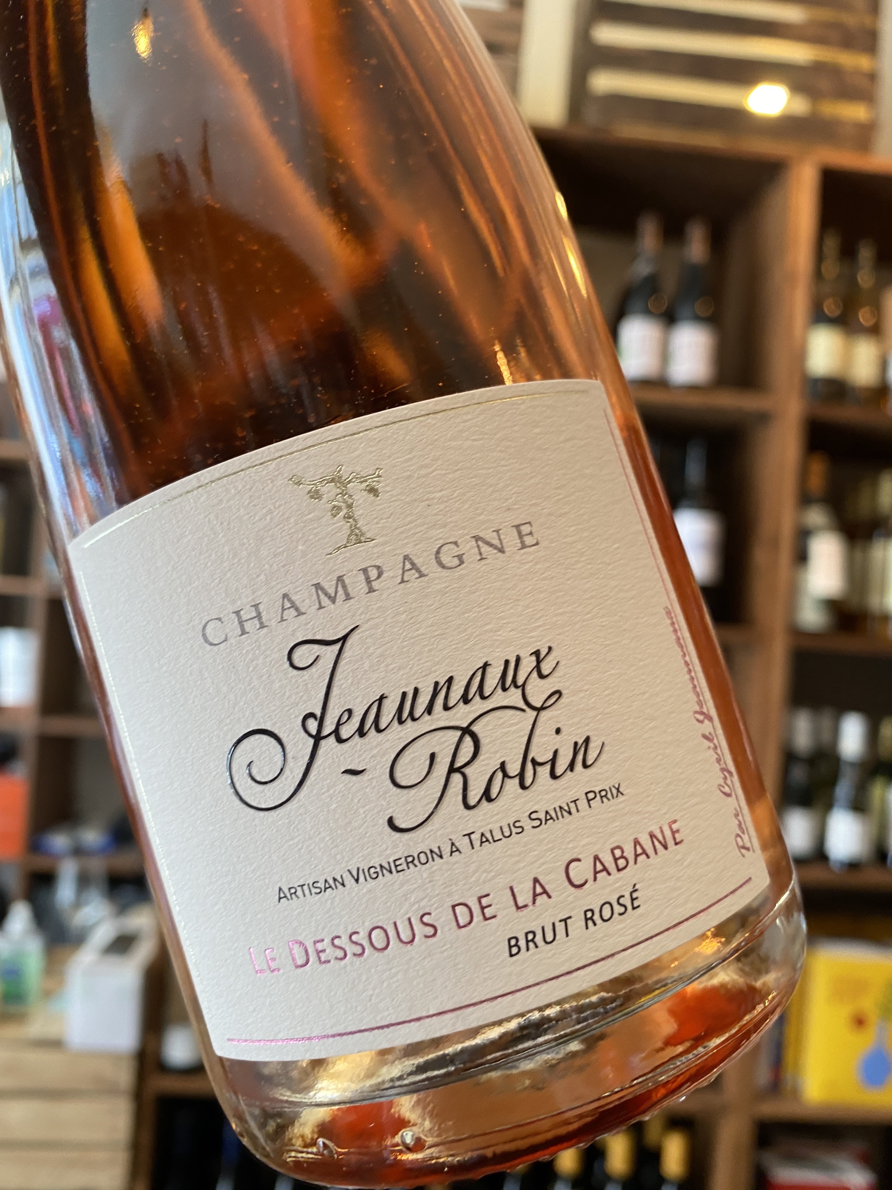 Jeaunaux-Robin Le Dessous de la Cabane Brut Rose 75cl