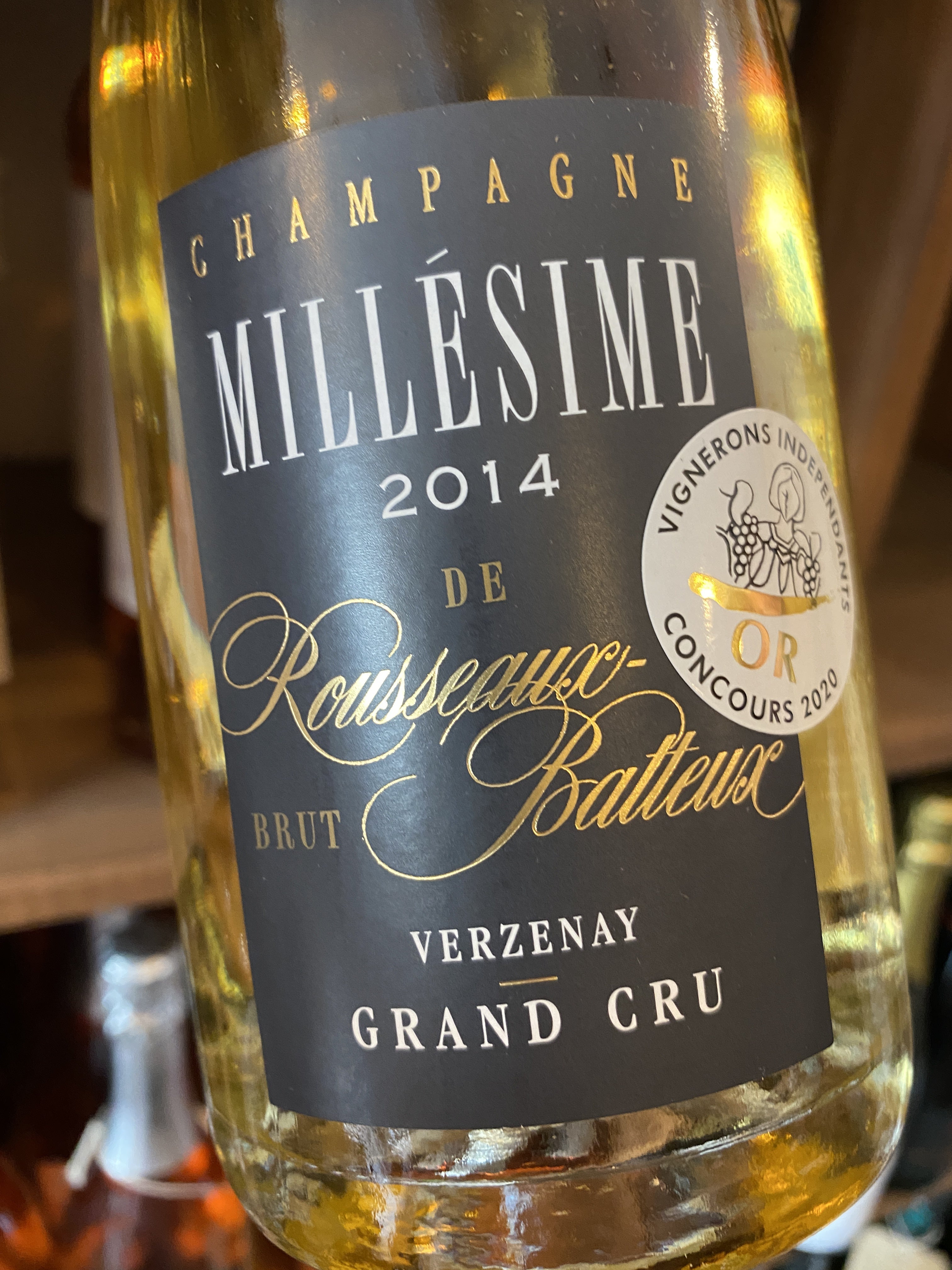 Domaine Rousseaux Batteaux 2014 75cl