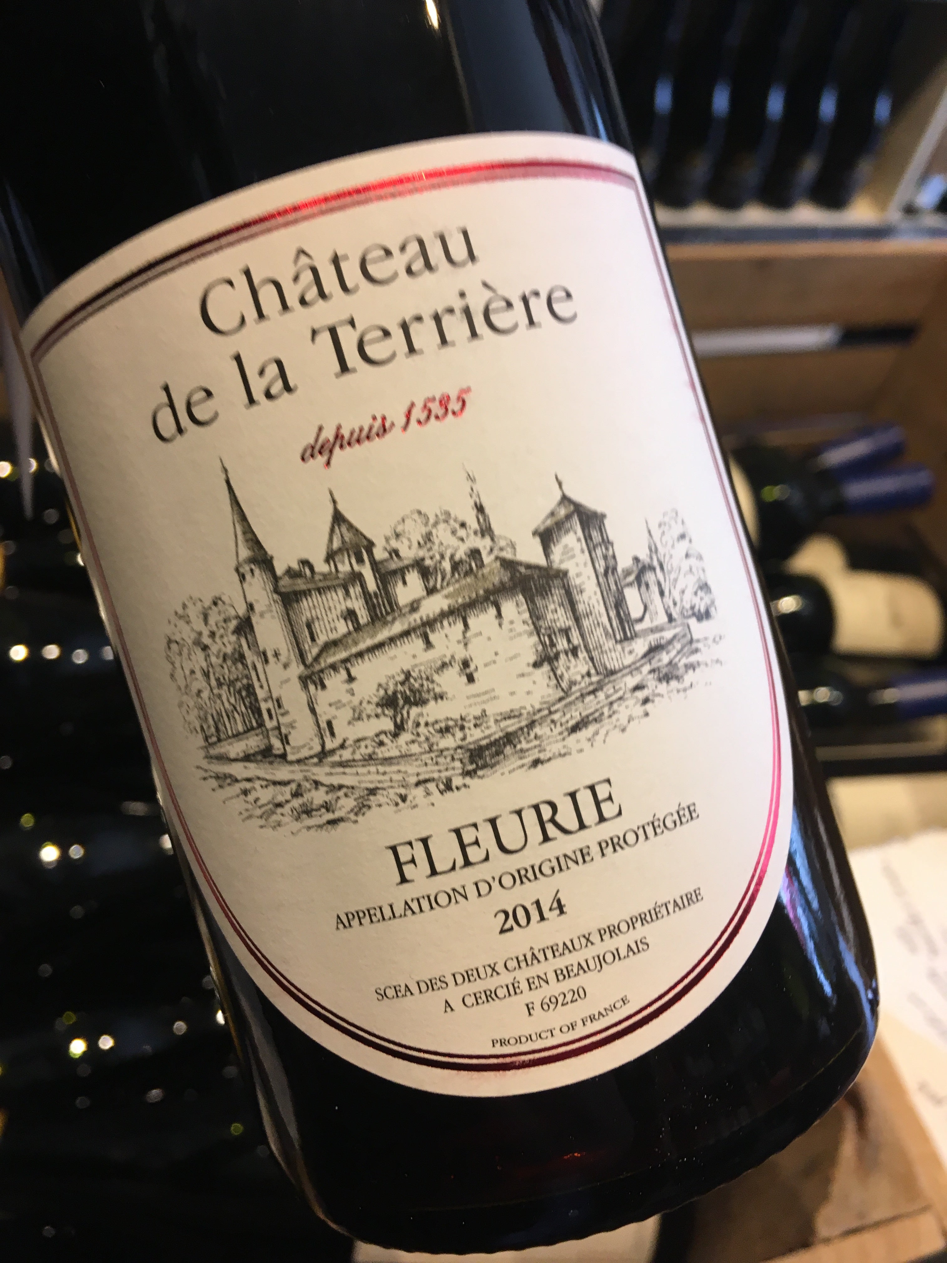 Chateau de la Terriere Fleurie 75cl 2014