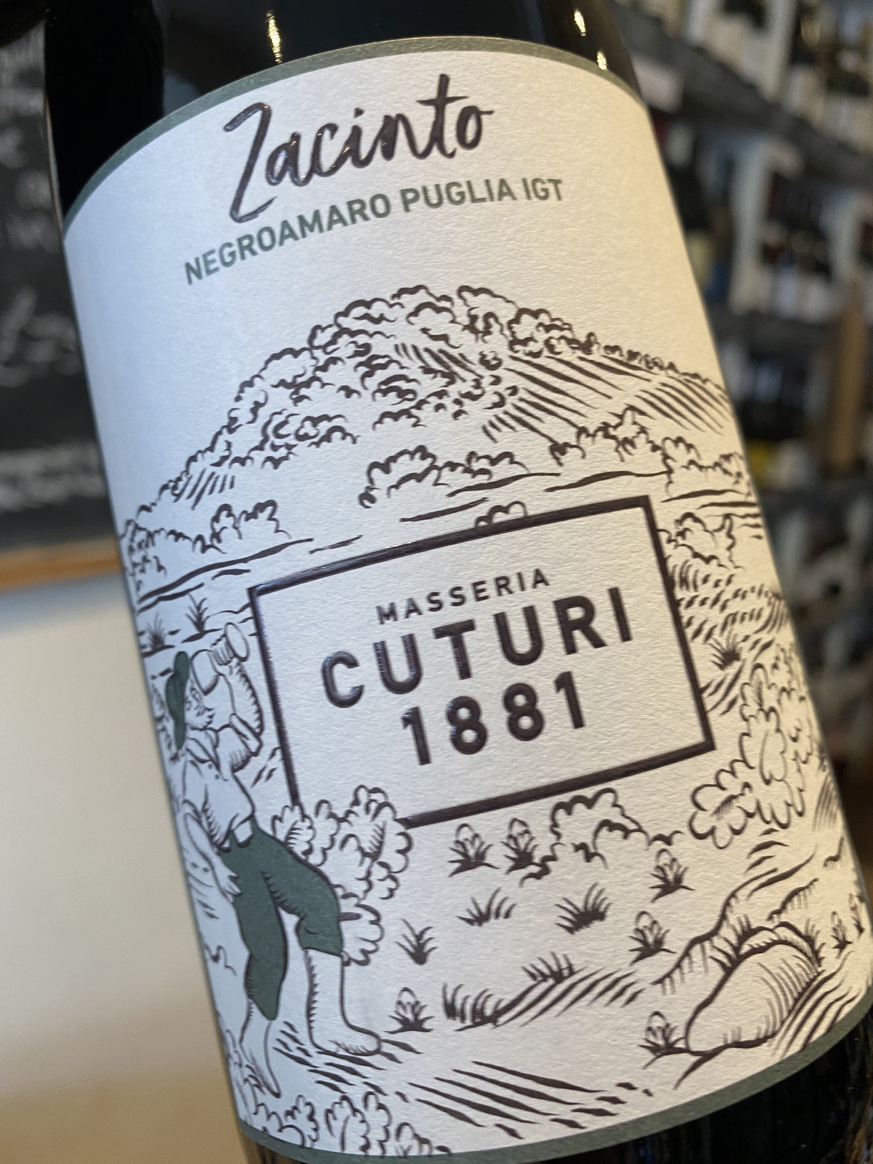 Masseria Cuturi Zacinto Negroamaro 2018 75cl