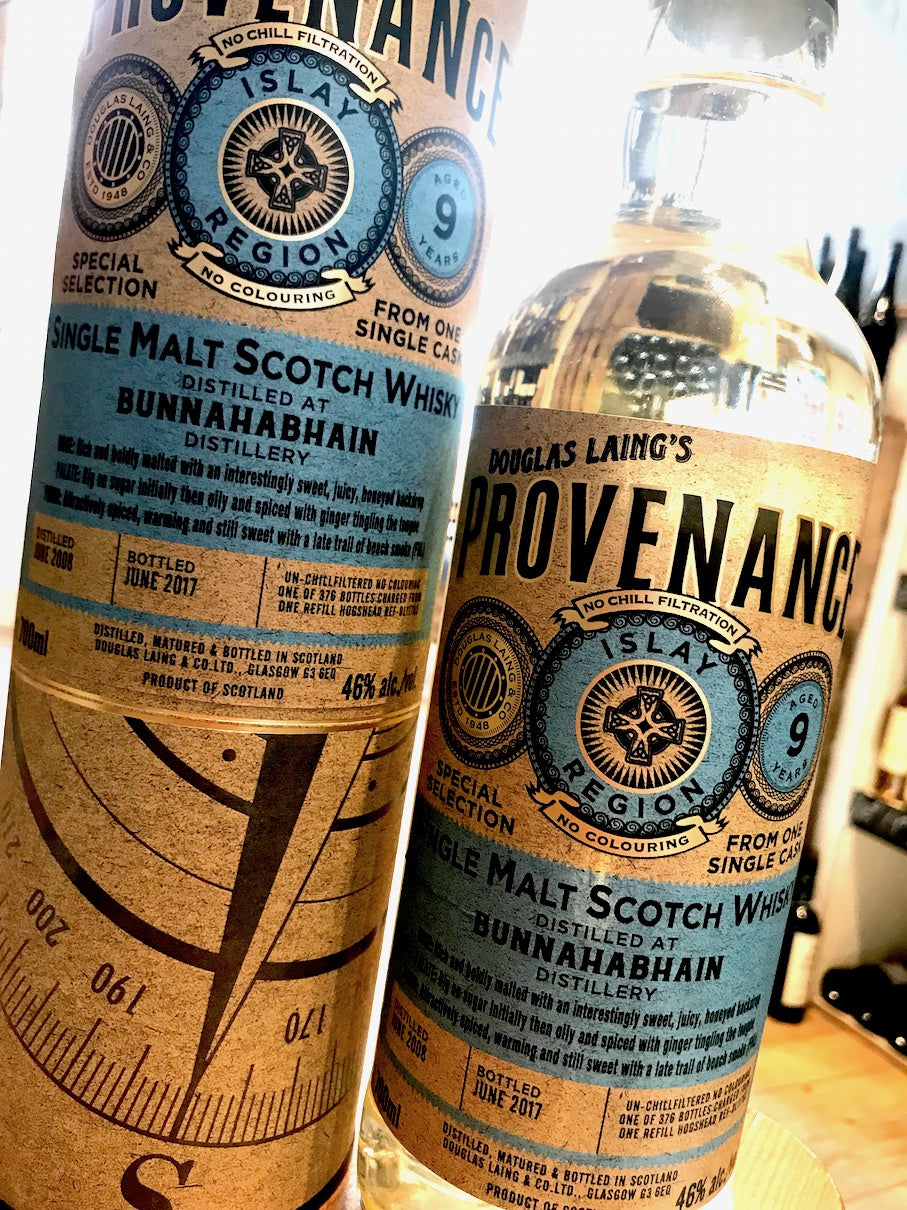 Douglas Laing Bunnahabhain Provenance 2008 9 Year Old 70cl