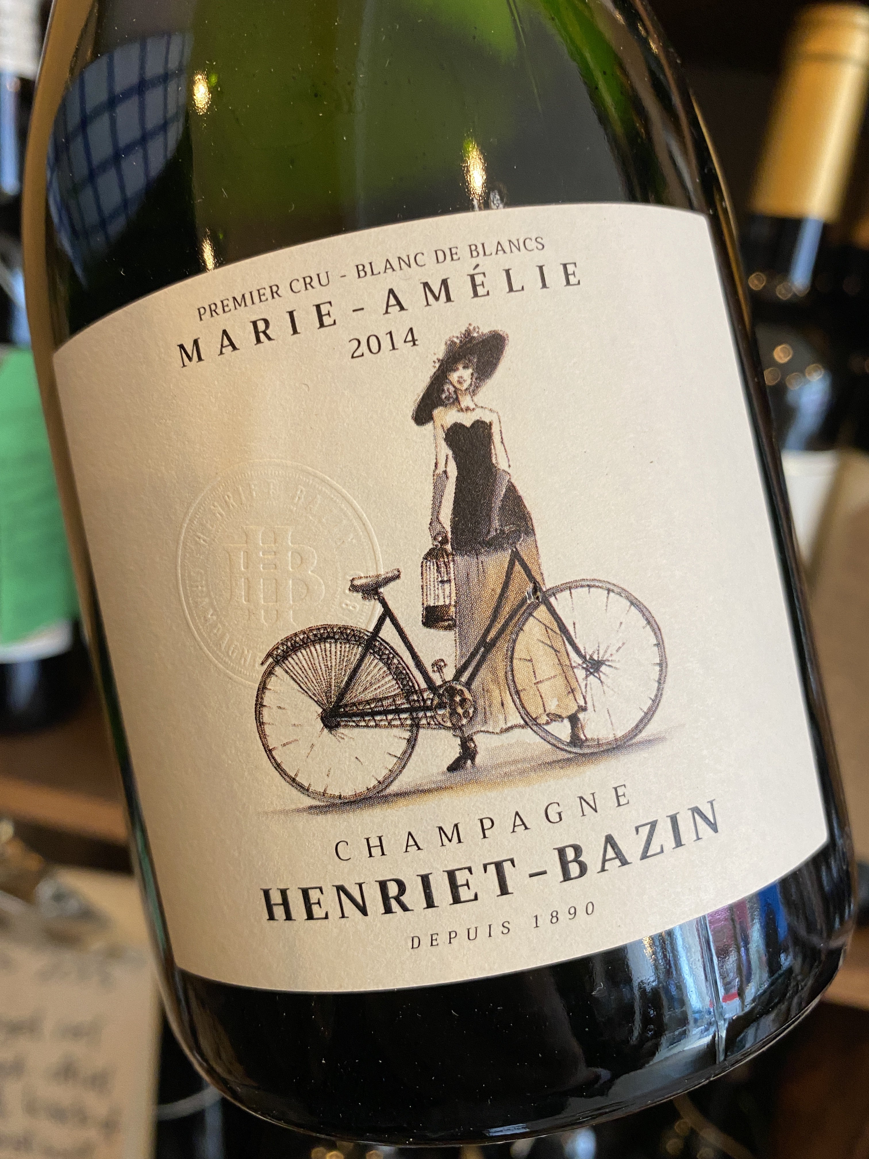 Henriet-Bazin Cuvee Marie-Amelie 2014 75cl