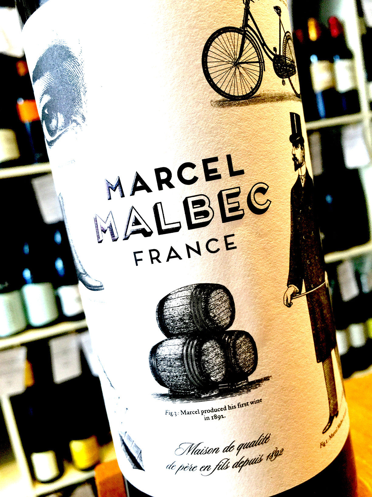 Chateau du Cedre Marcel Malbec 2017 75cl