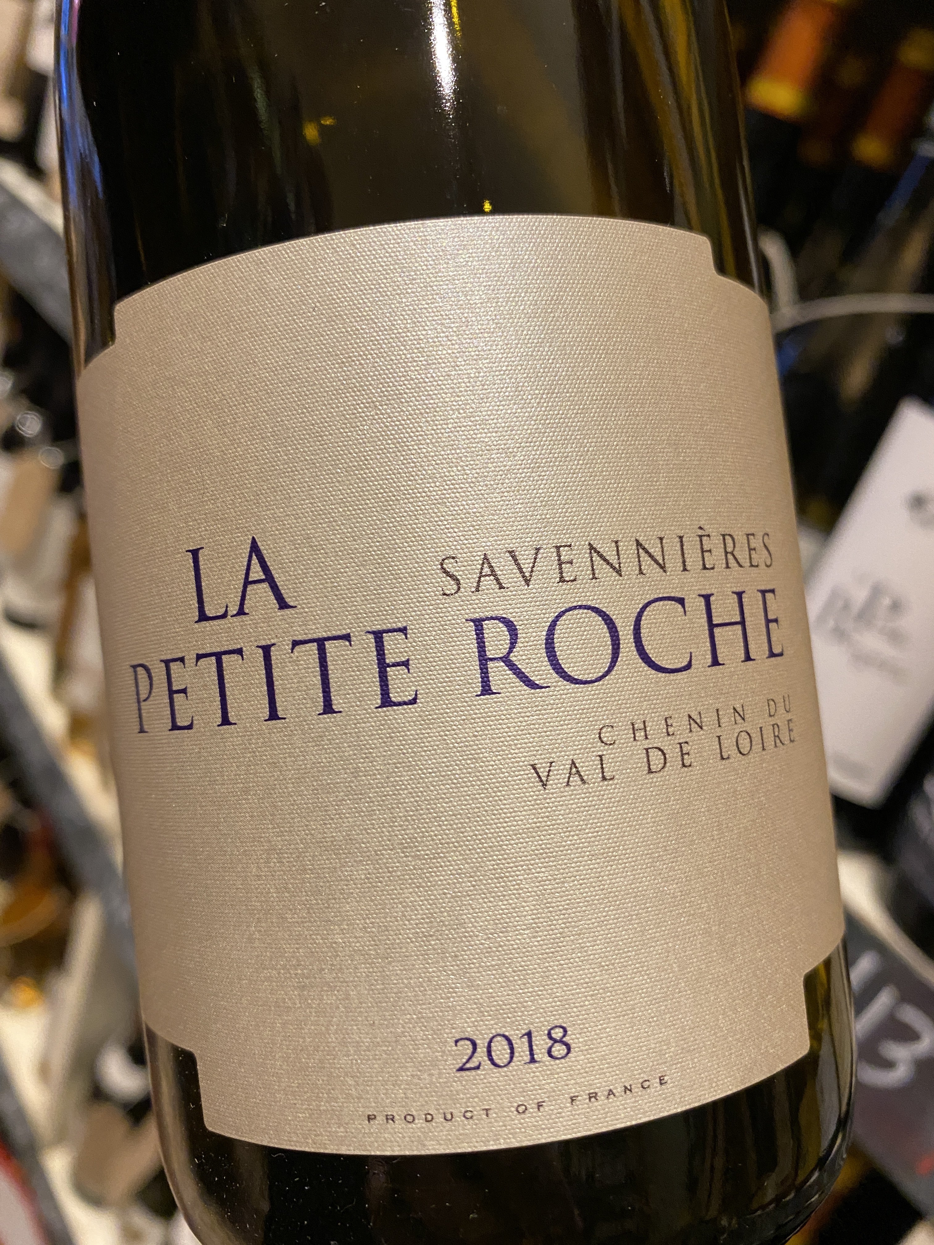 La Petite Roche Savennieres 2018 75cl