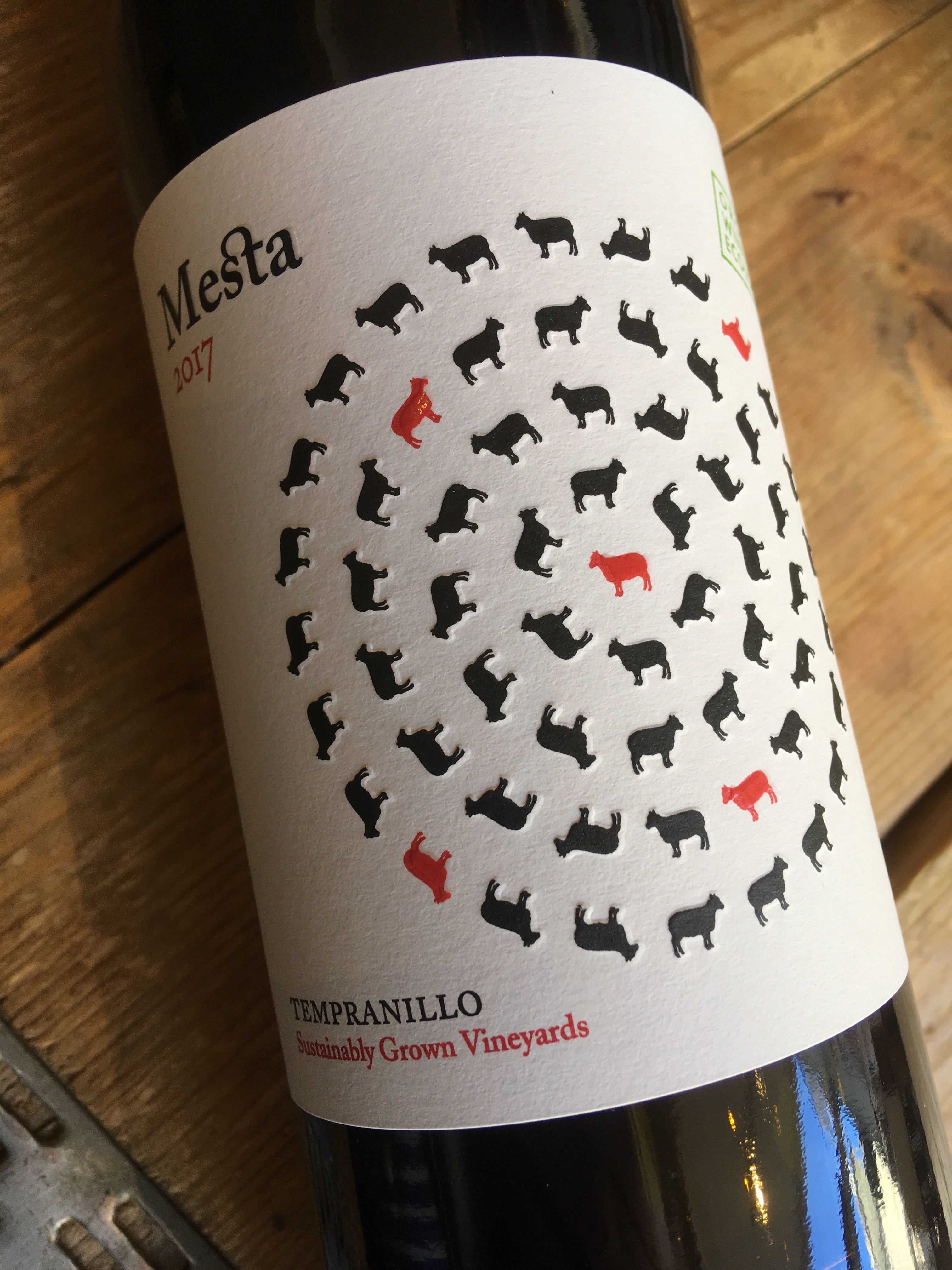 Mesta Organic Tempranillo 2017 75cl
