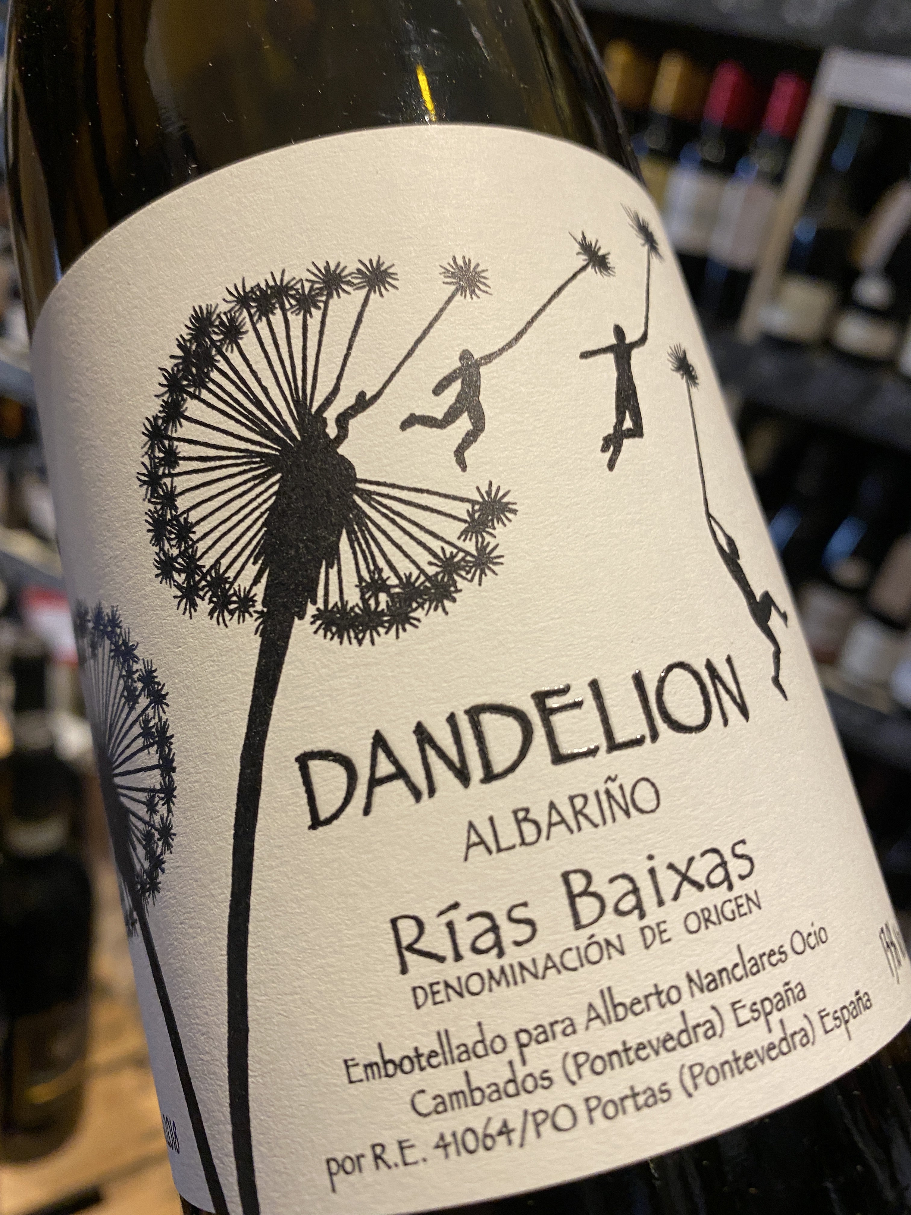 Alberto Nanclares Dandelion Albarino 2018 75cl