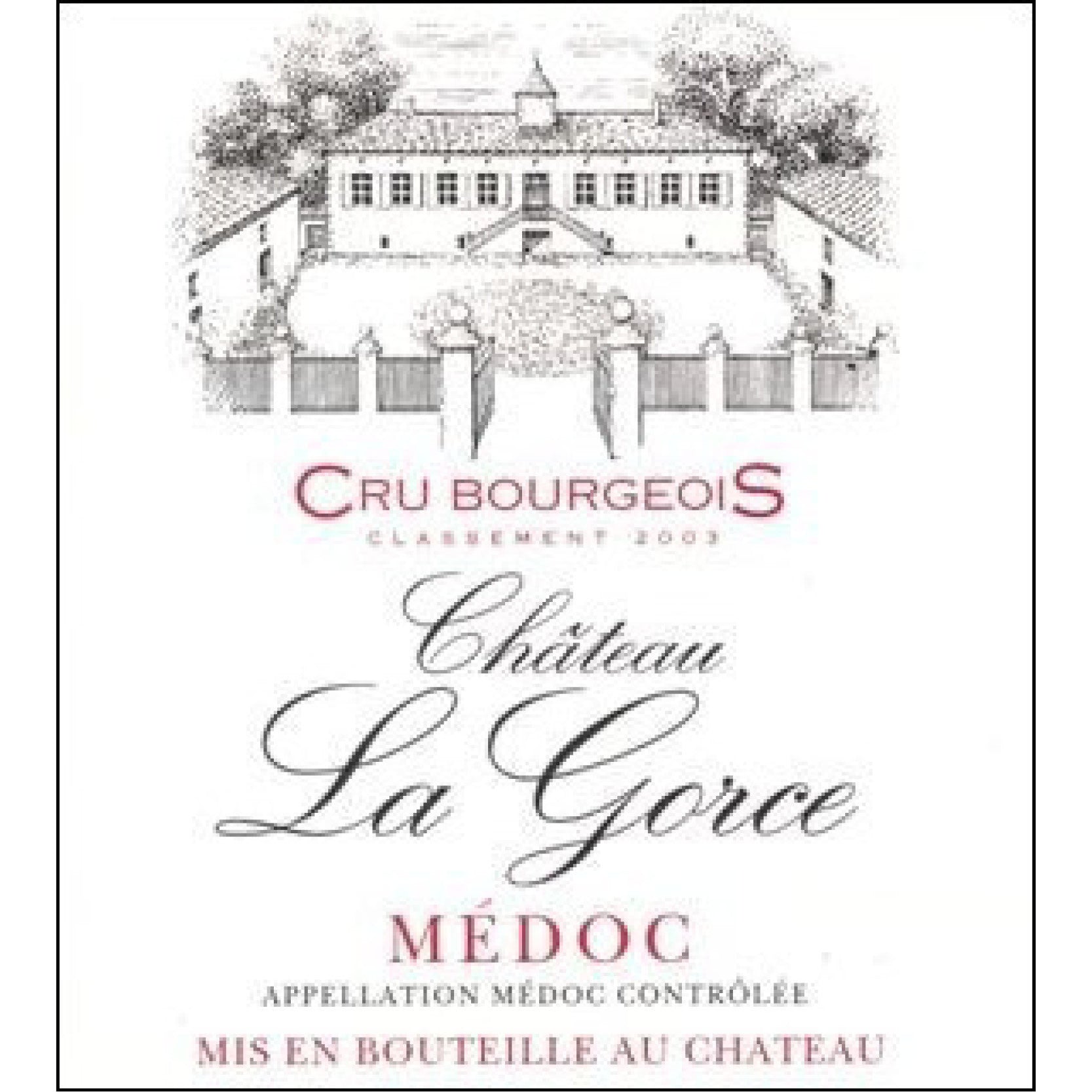 Chateau La Gorce 2008 - OWC CASE 6x75cl