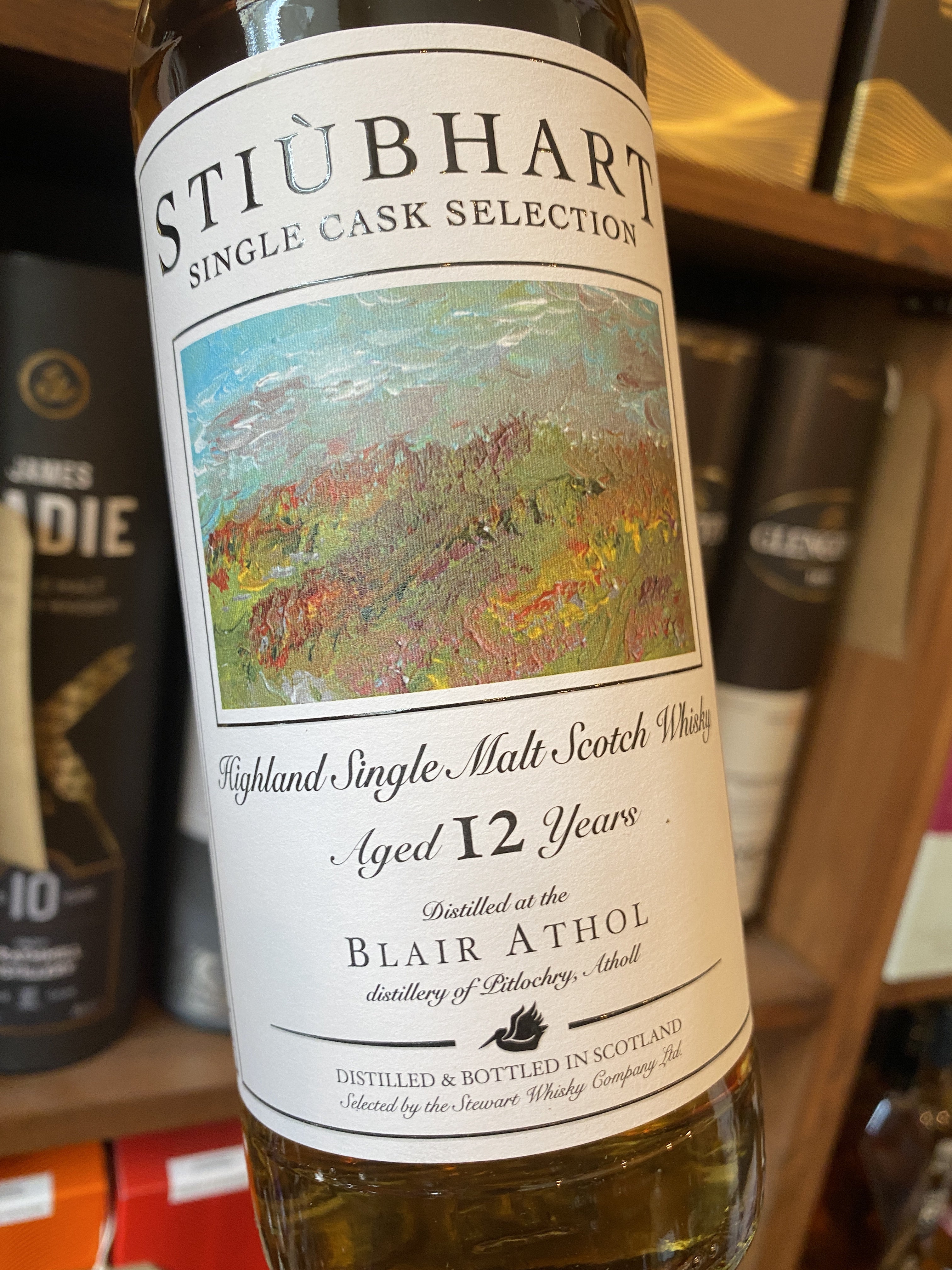 Stiùbhart Single Cask Collection Blair Athol 12 Year Old 70cl
