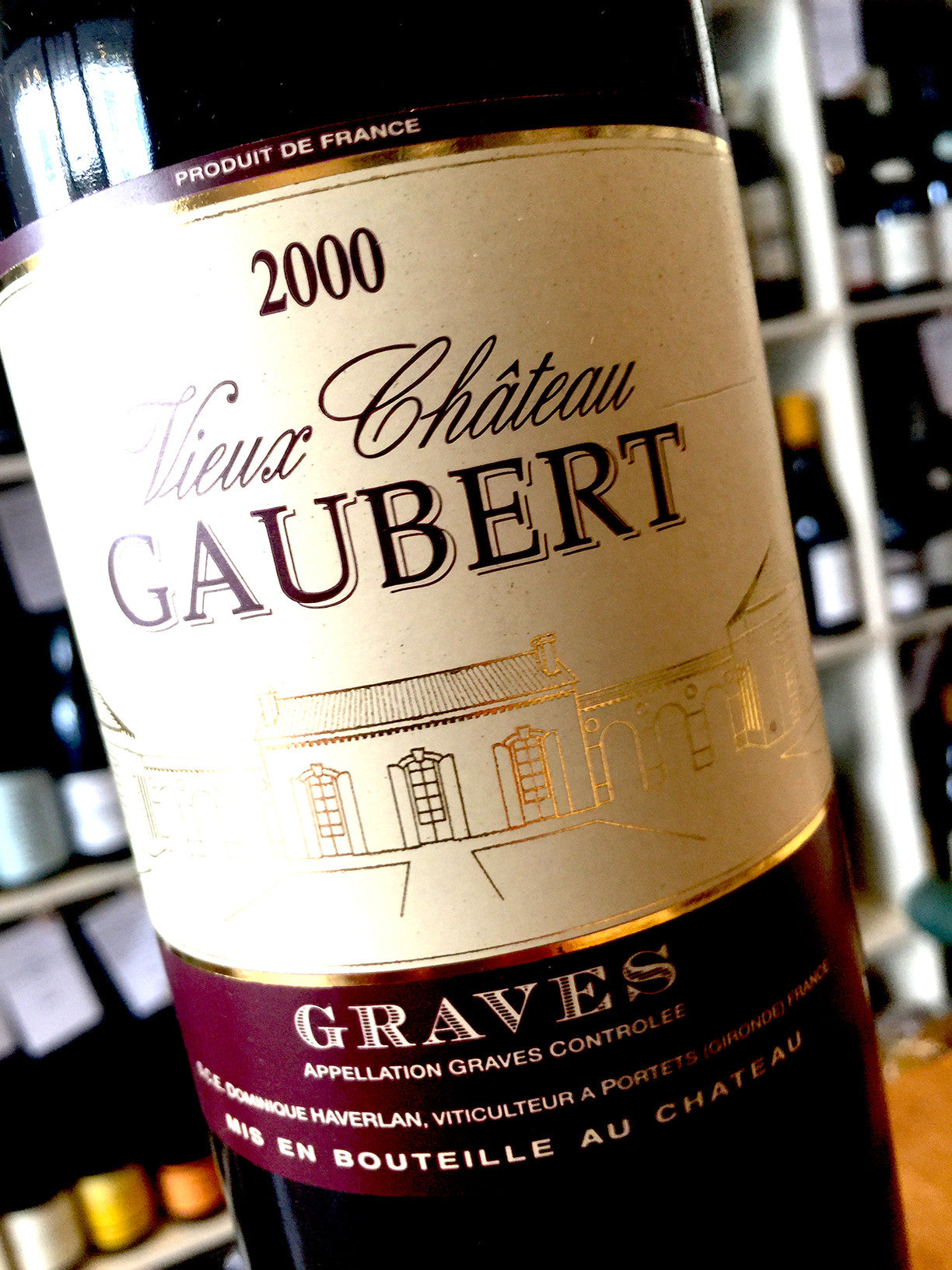 Vieux Chateau Gaubert 2000 75cl