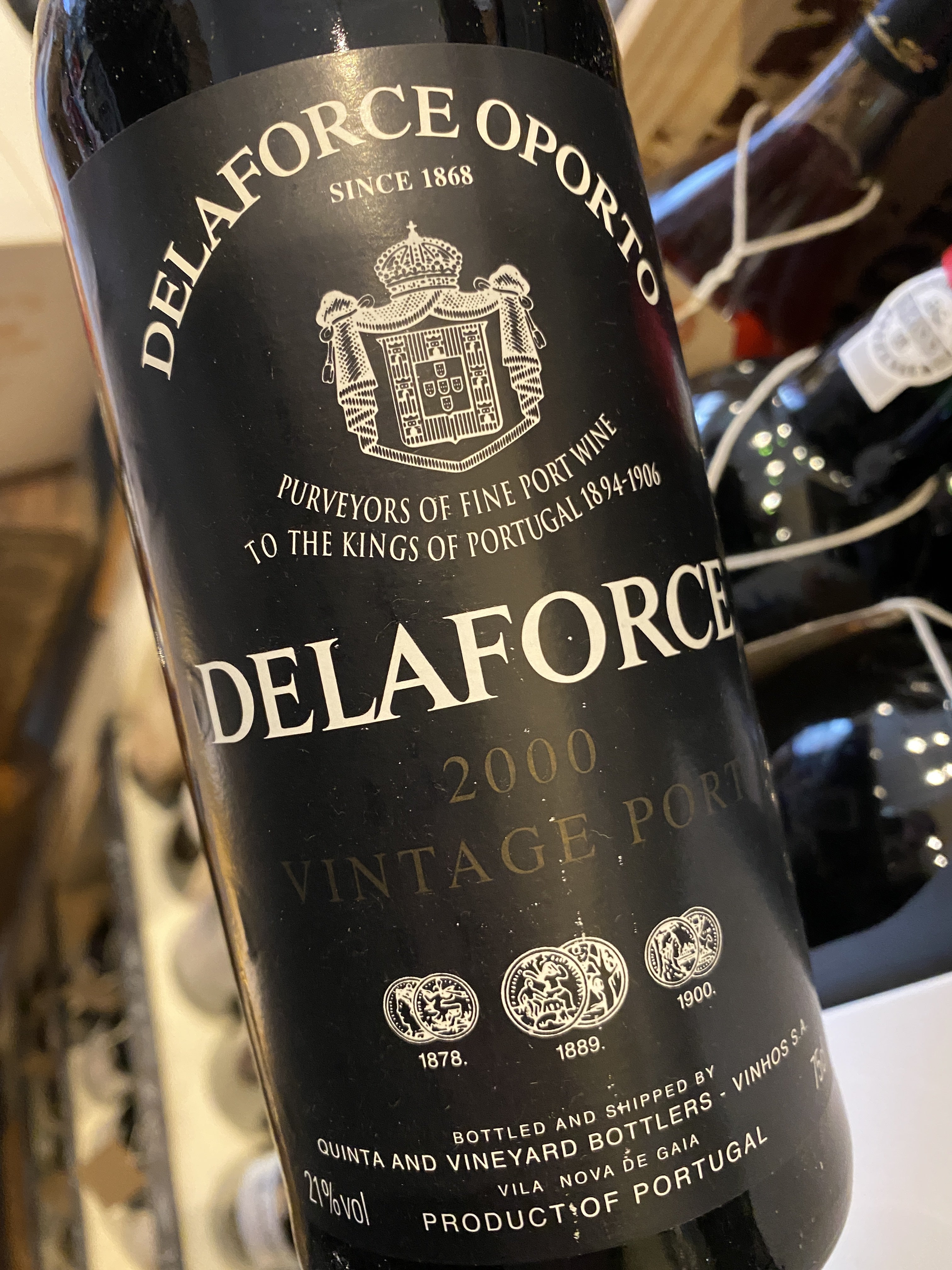 Delaforce Vintage Port 2000 75cl