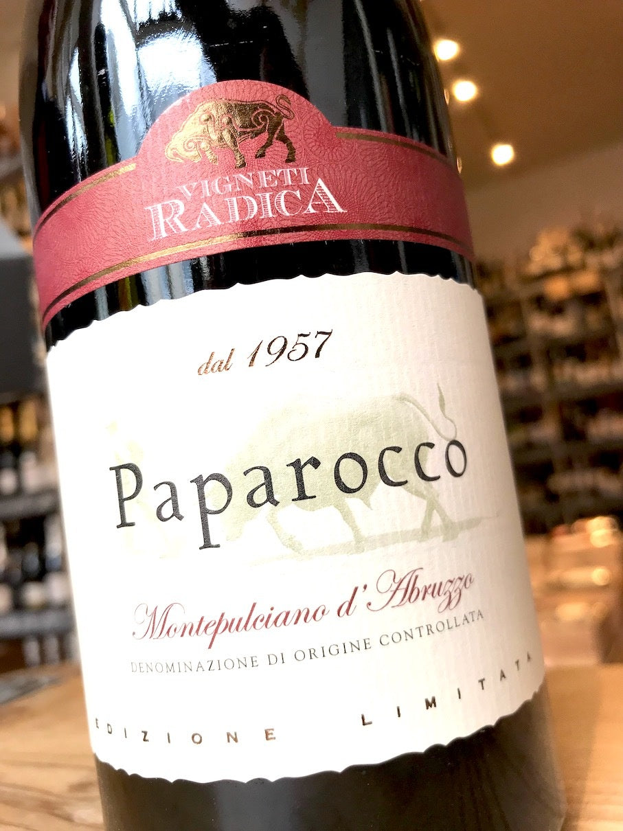 Vigneti Radica Montepulciano d'Abruzzo Paparocco 75cl 2016