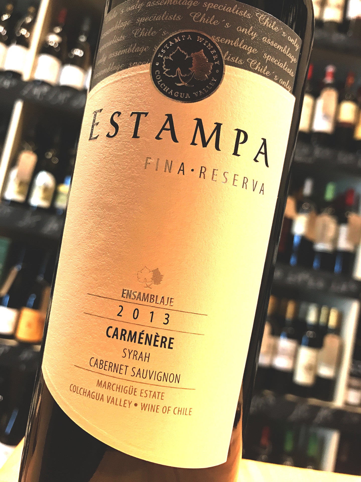 Estampa Fina Reserva Carmenere 2013 75cl