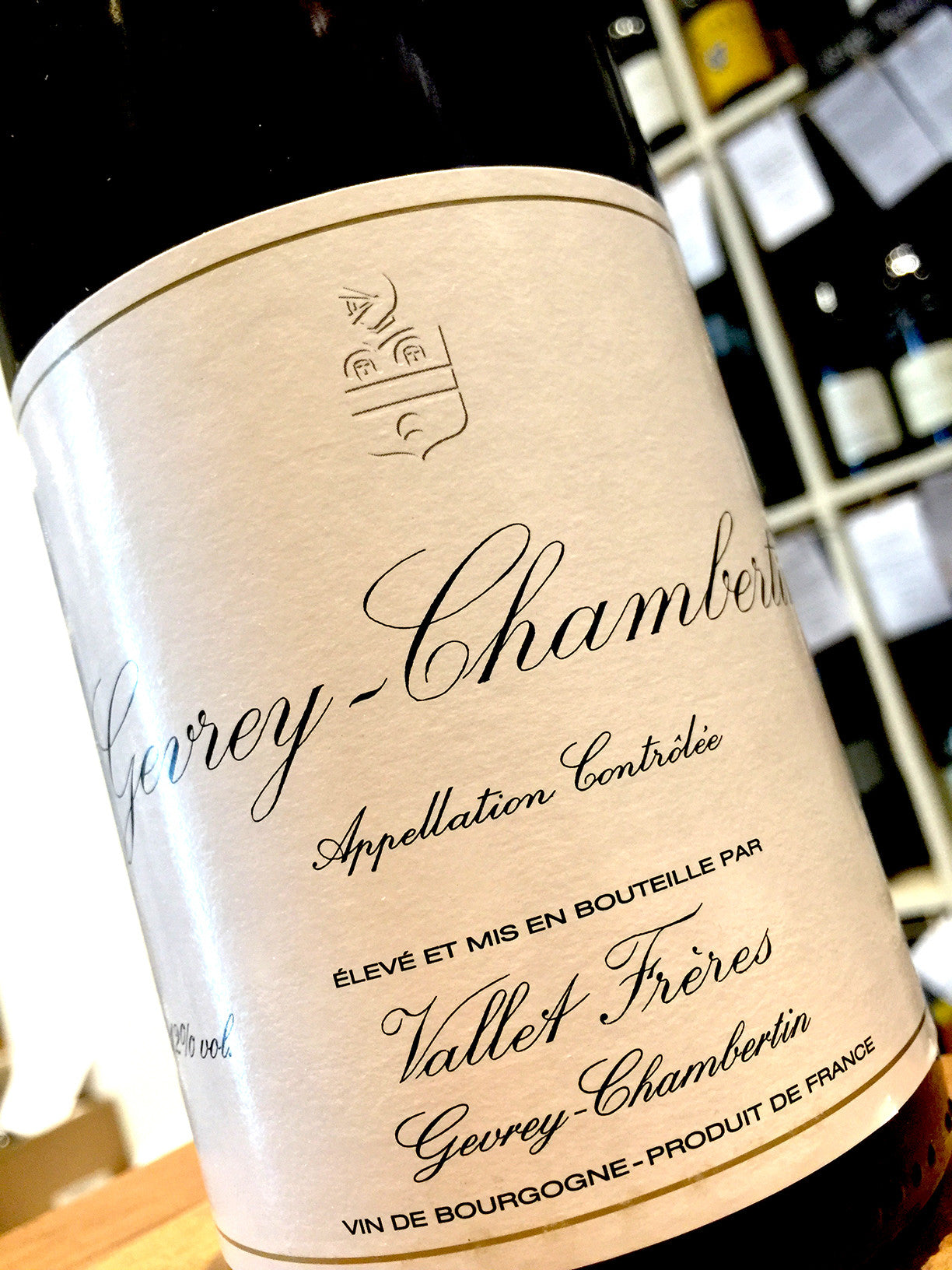 Vallet Freres Gevrey Chambertain 2013 75cl
