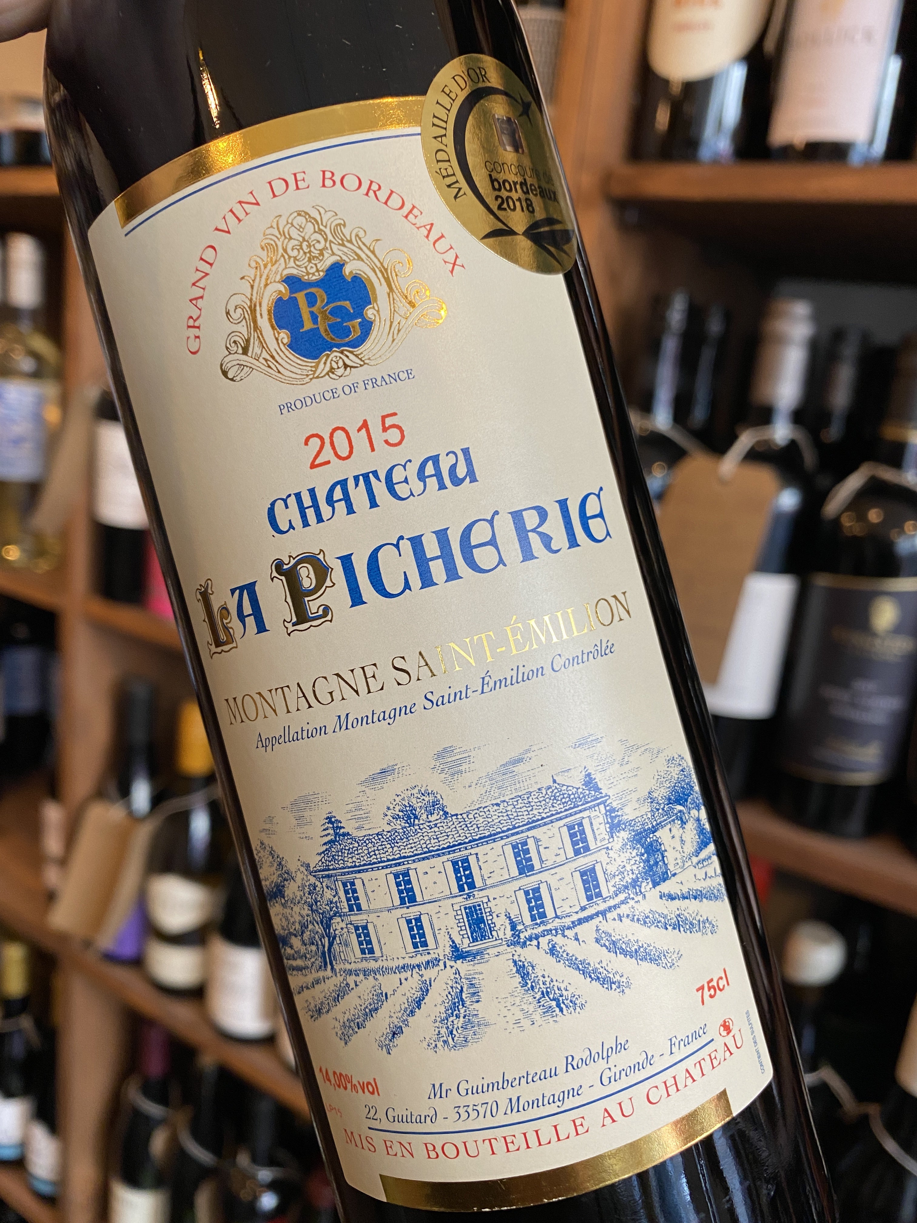 Chateau la Picherie 2015 75cl