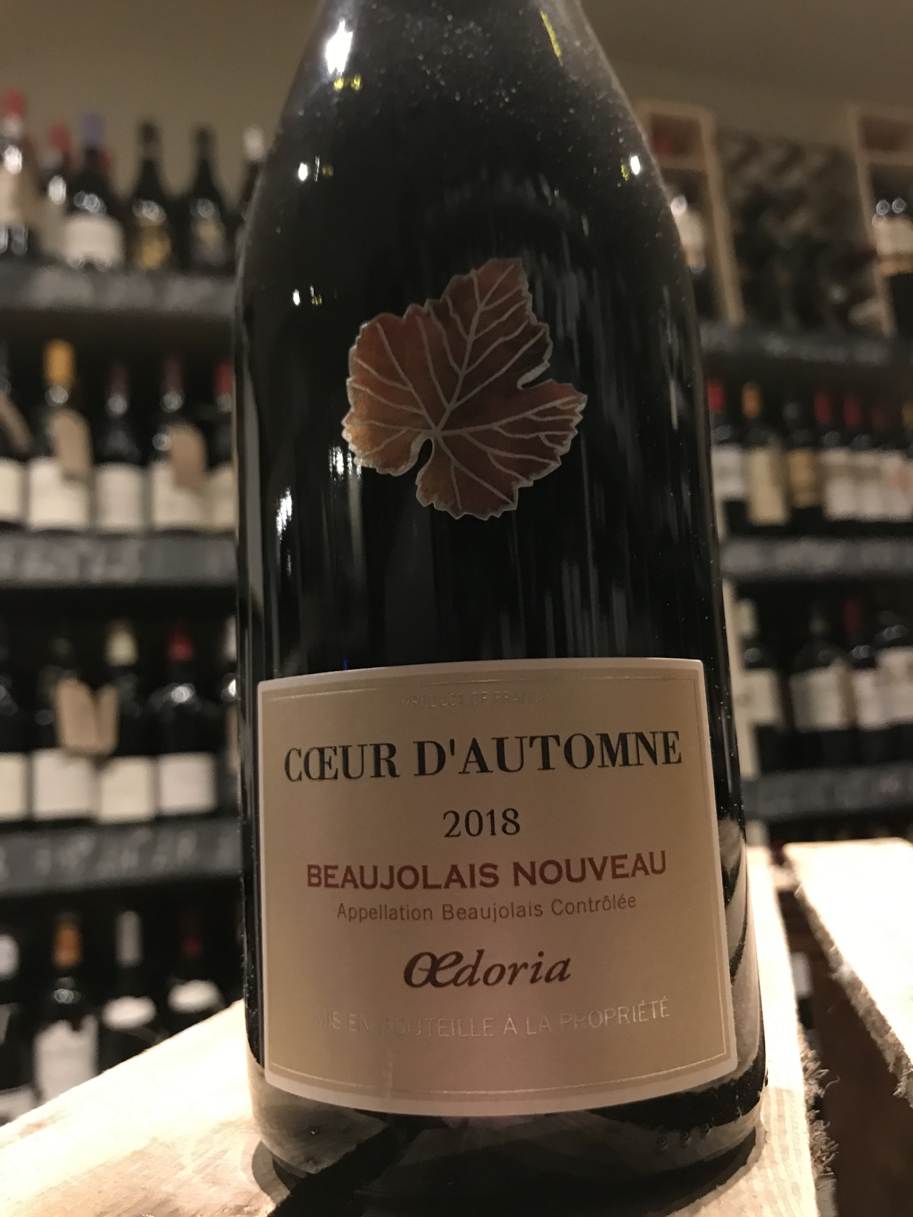 Oedoria Beaujolais Nouveau 2024 75cl