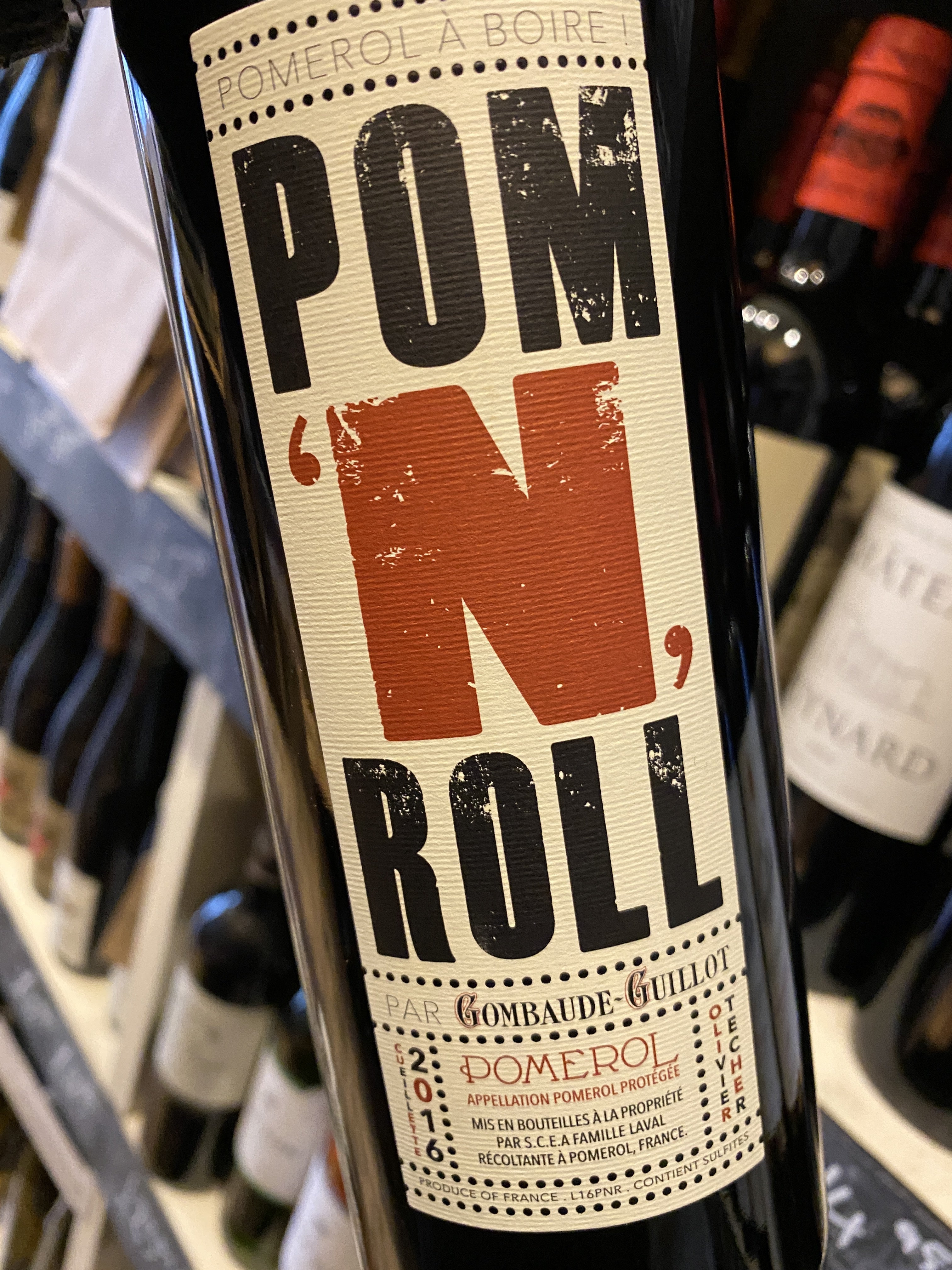 Chateau Gombaude Guillot Pom n Roll 2016 75cl