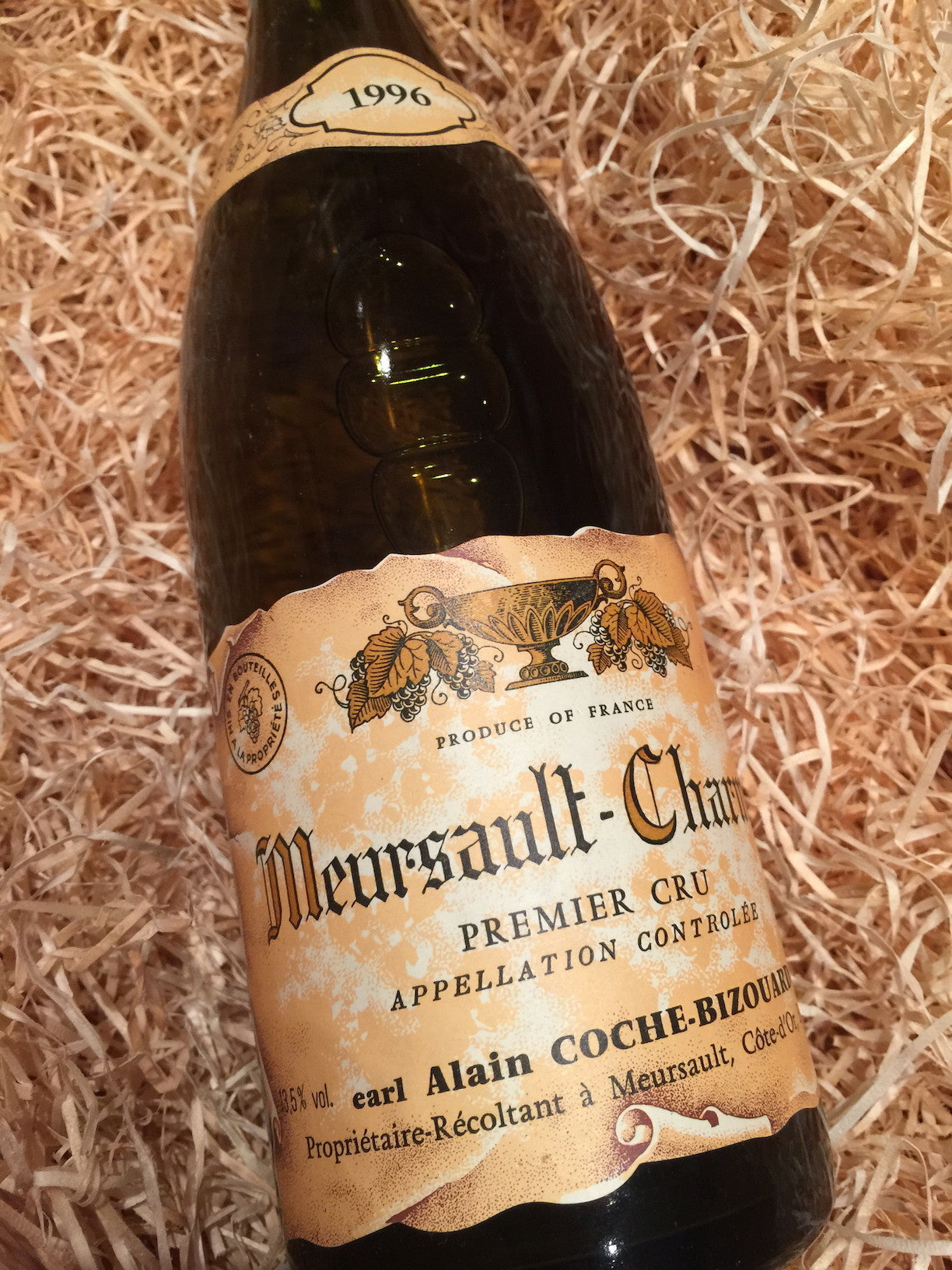 Alain Coche Bizouard Meursault Charmes 1er Cru 1996 75cl