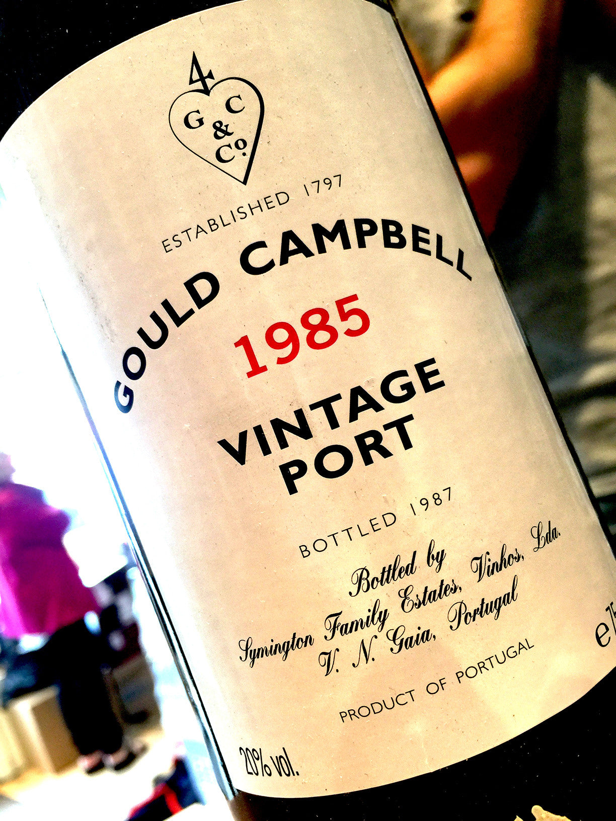 Gould Campbell Vintage Port 1985 75cl
