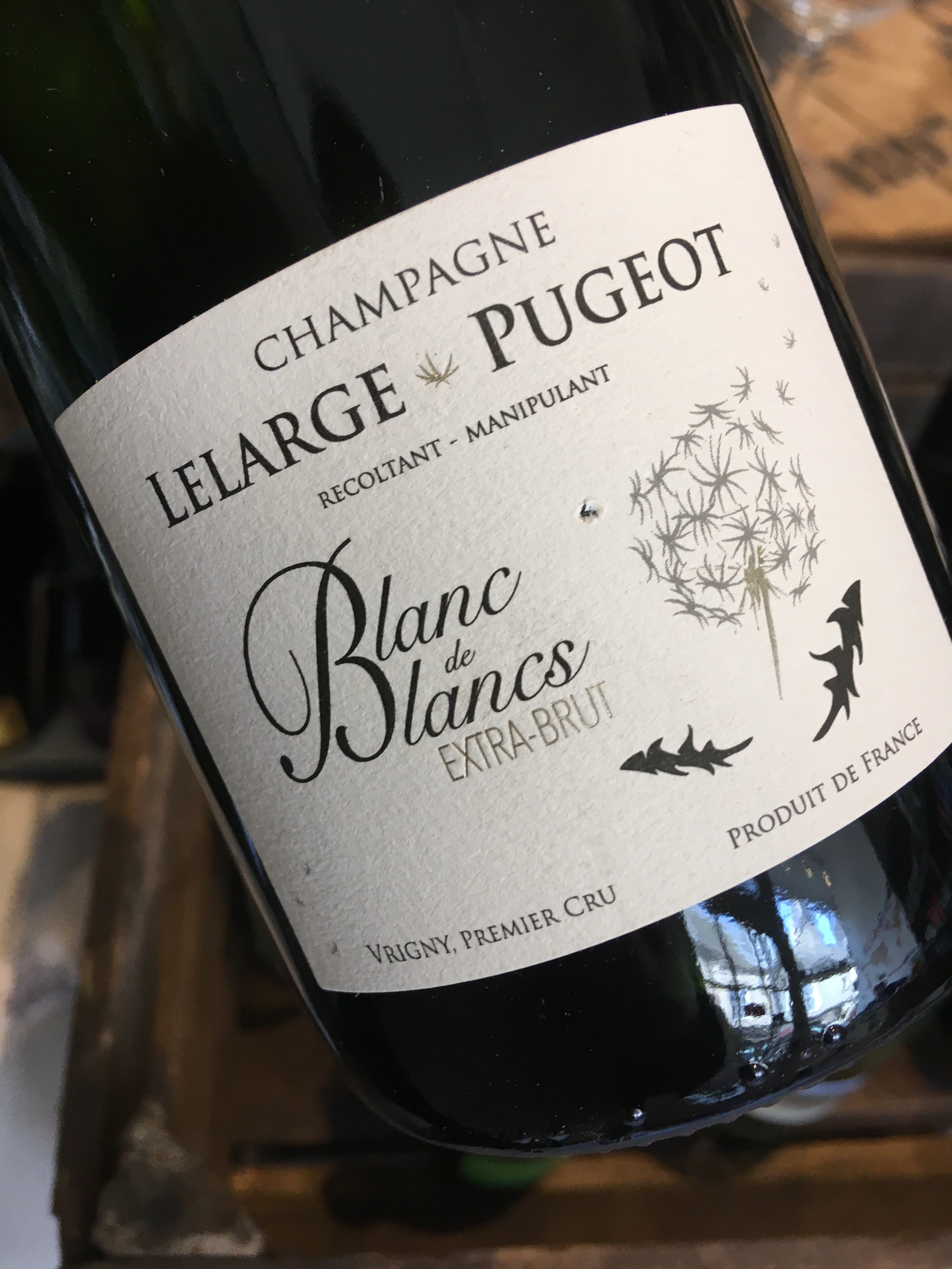 Champagne Lelarge-Pugeot Blanc de Blancs Extra Brut NV 75cl