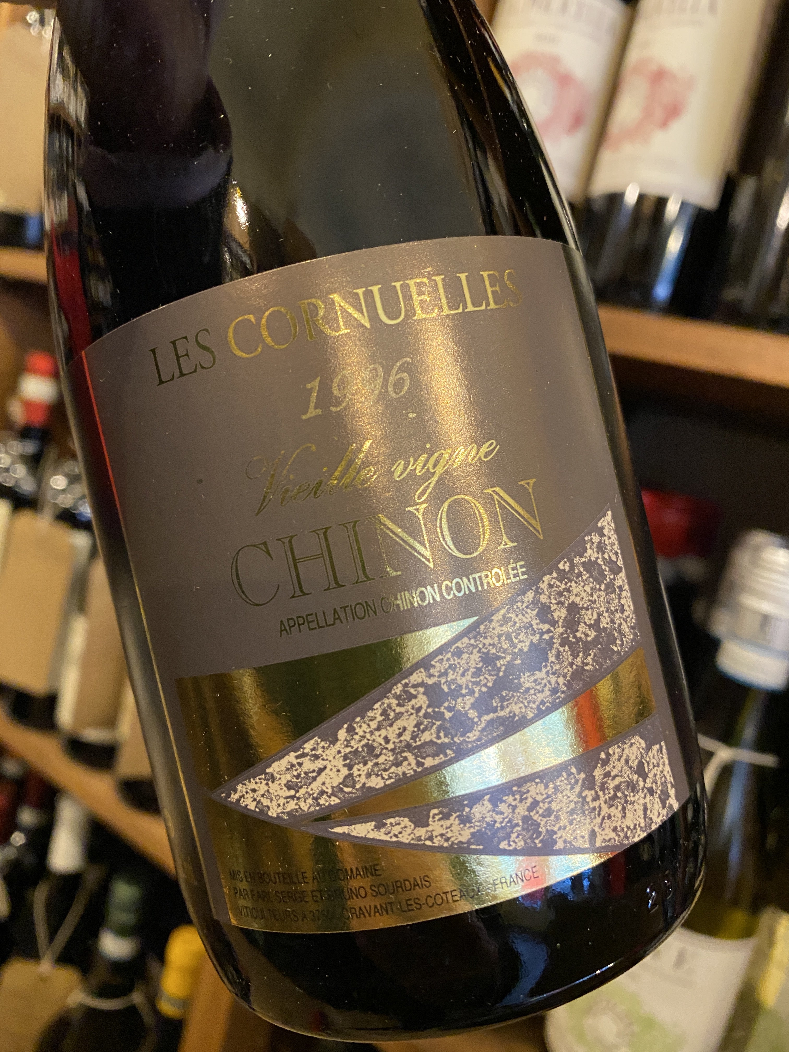 Bruno Sourdais Chinon Les Cornuelles 1996 75cl