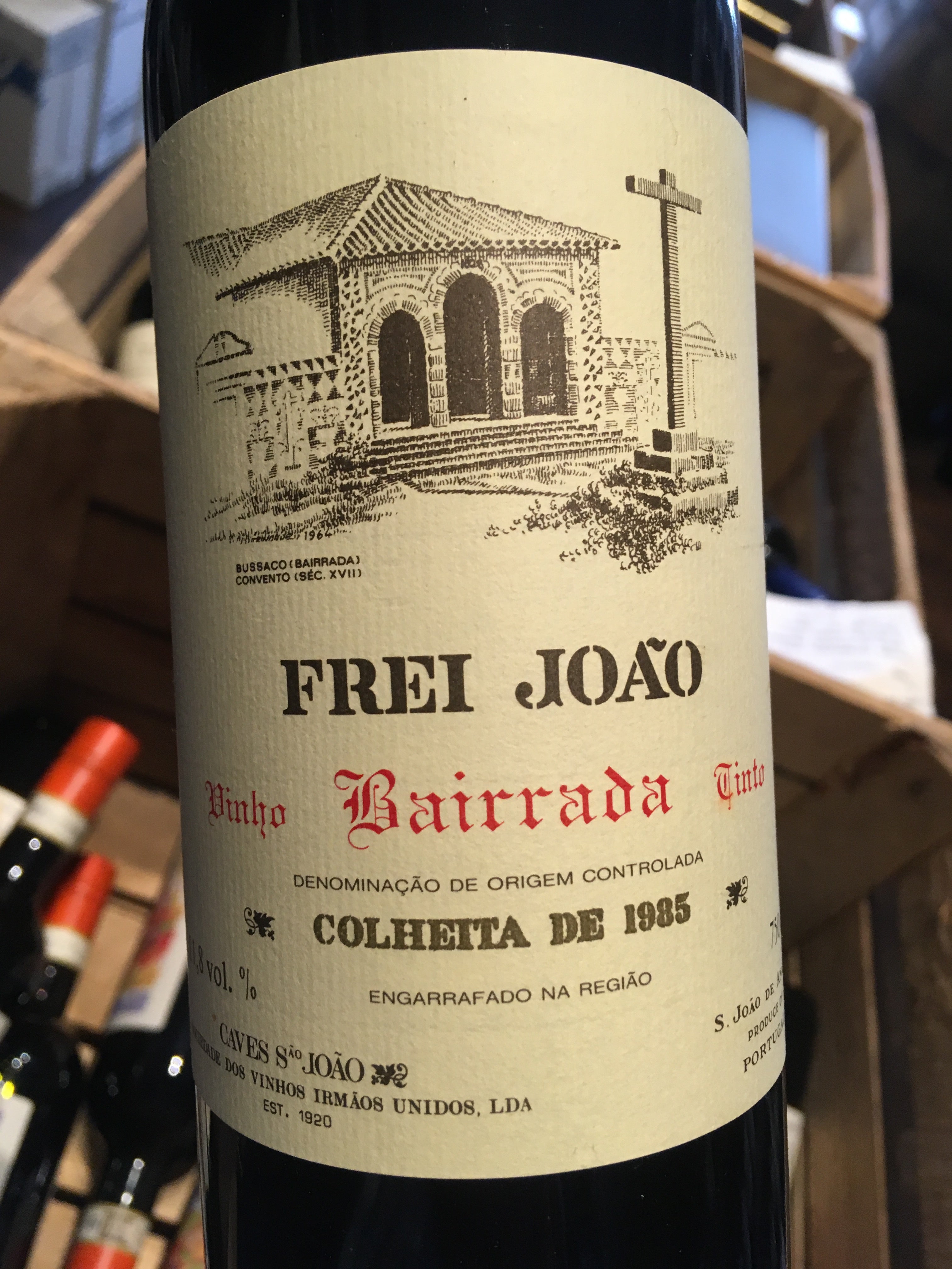 Caves de Sao Joao Frei Joao 1985 75cl