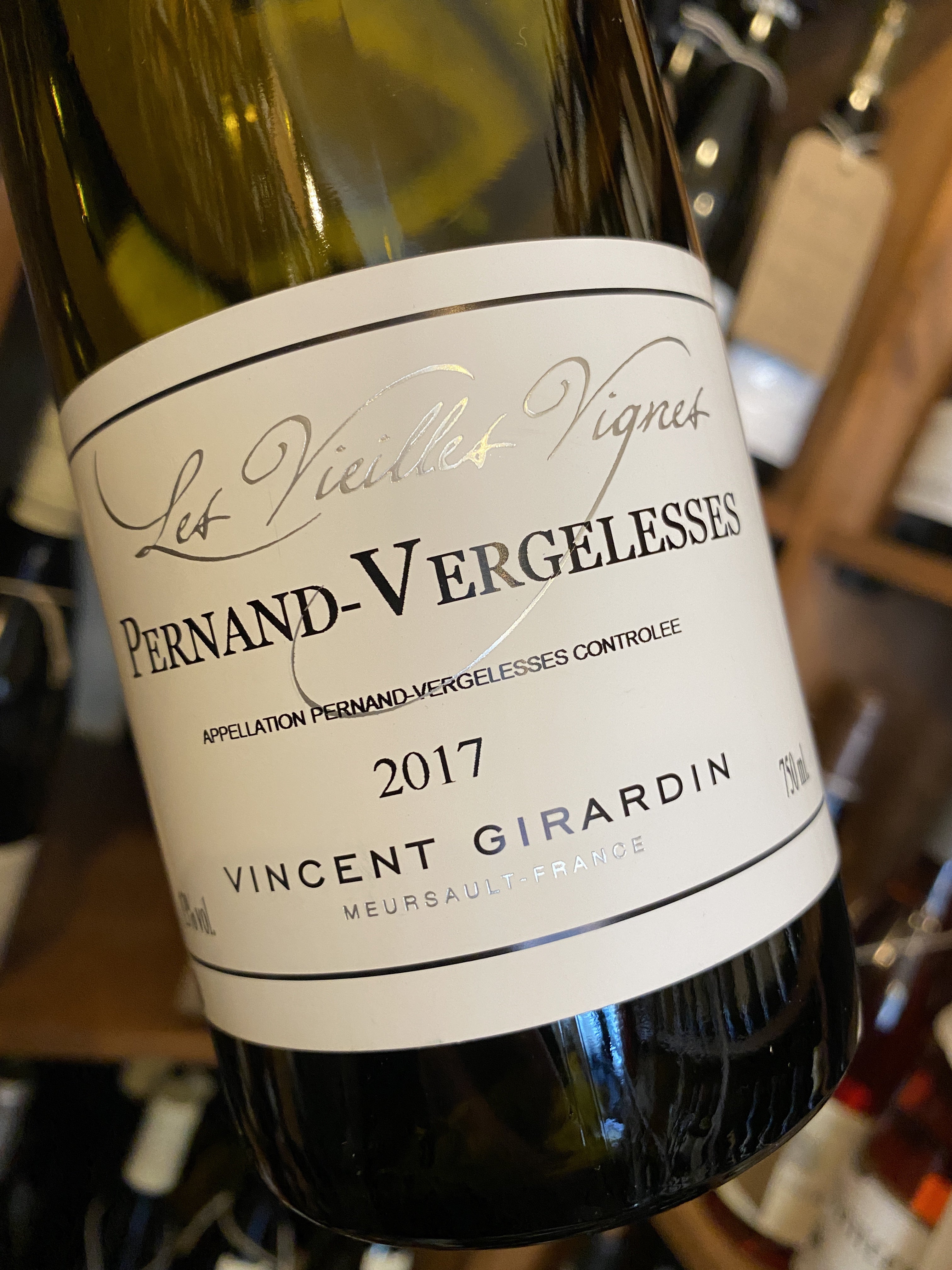 Vincent Girardin Pernand Vergelesses 2017 75cl