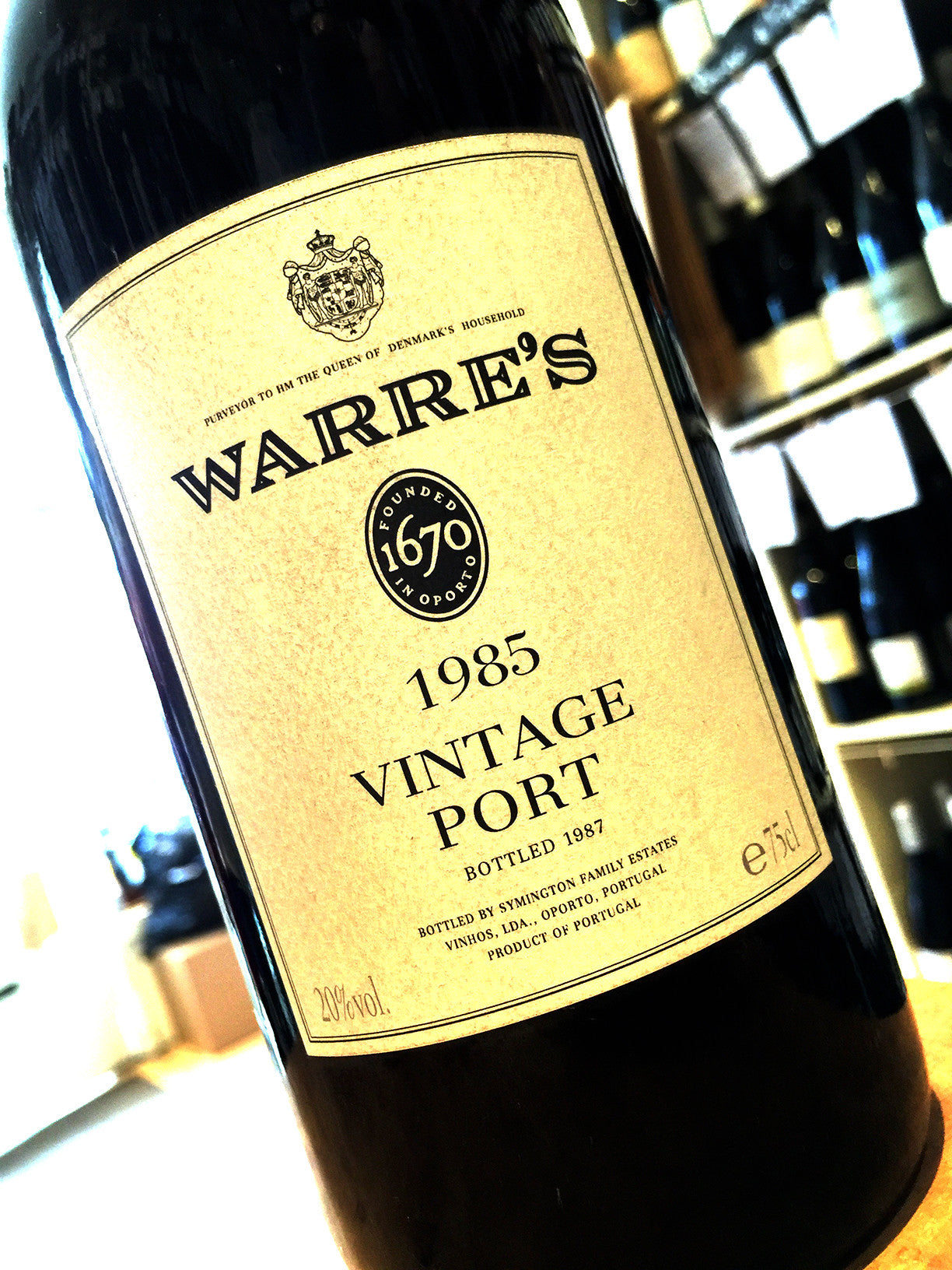 Warre's Vintage Port 1985 75cl