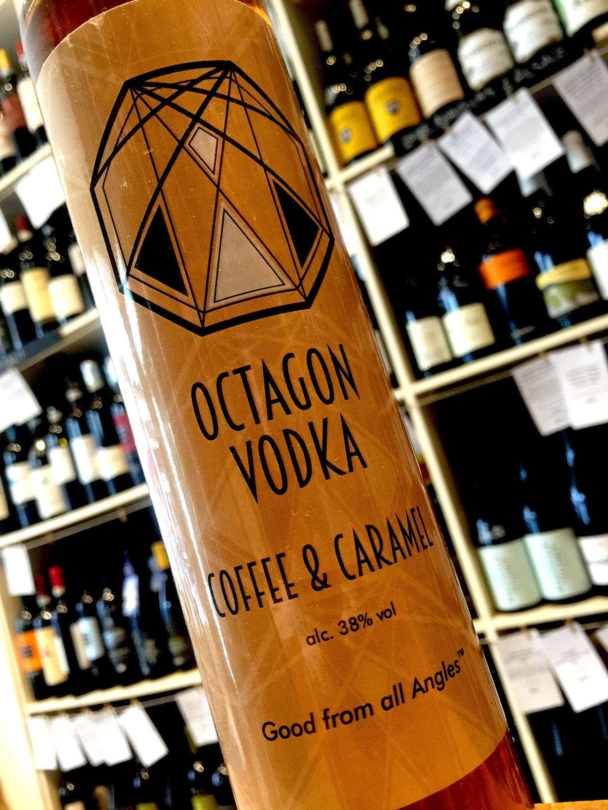 Octagon Vodka Coffee & Caramel Vodka 50cl