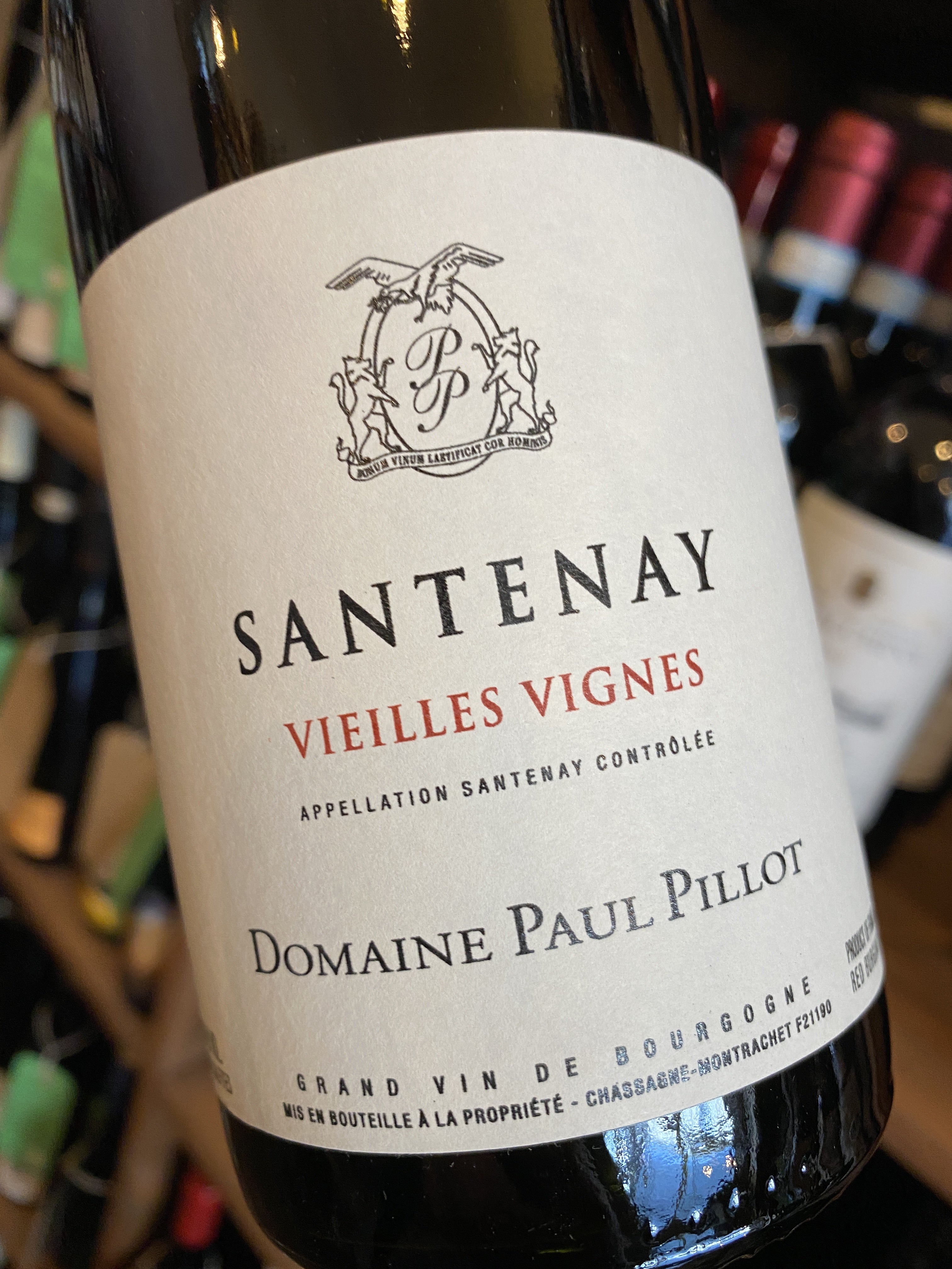 Domaine Paul Pillot Santenay Rouge Vieilles Vignes 2018 75cl
