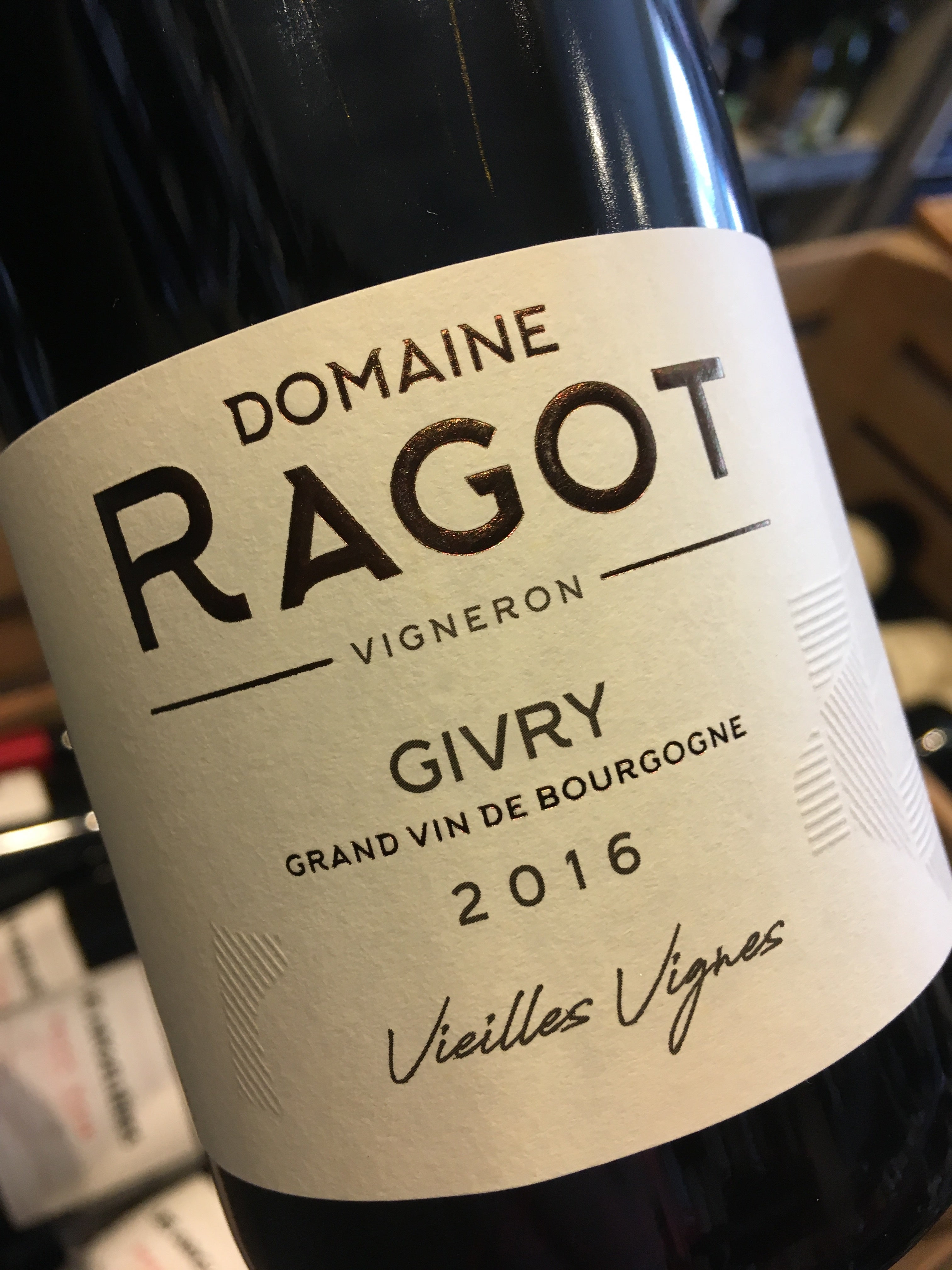 Domaine Ragot Givry Vieilles Vignes 2016 75cl