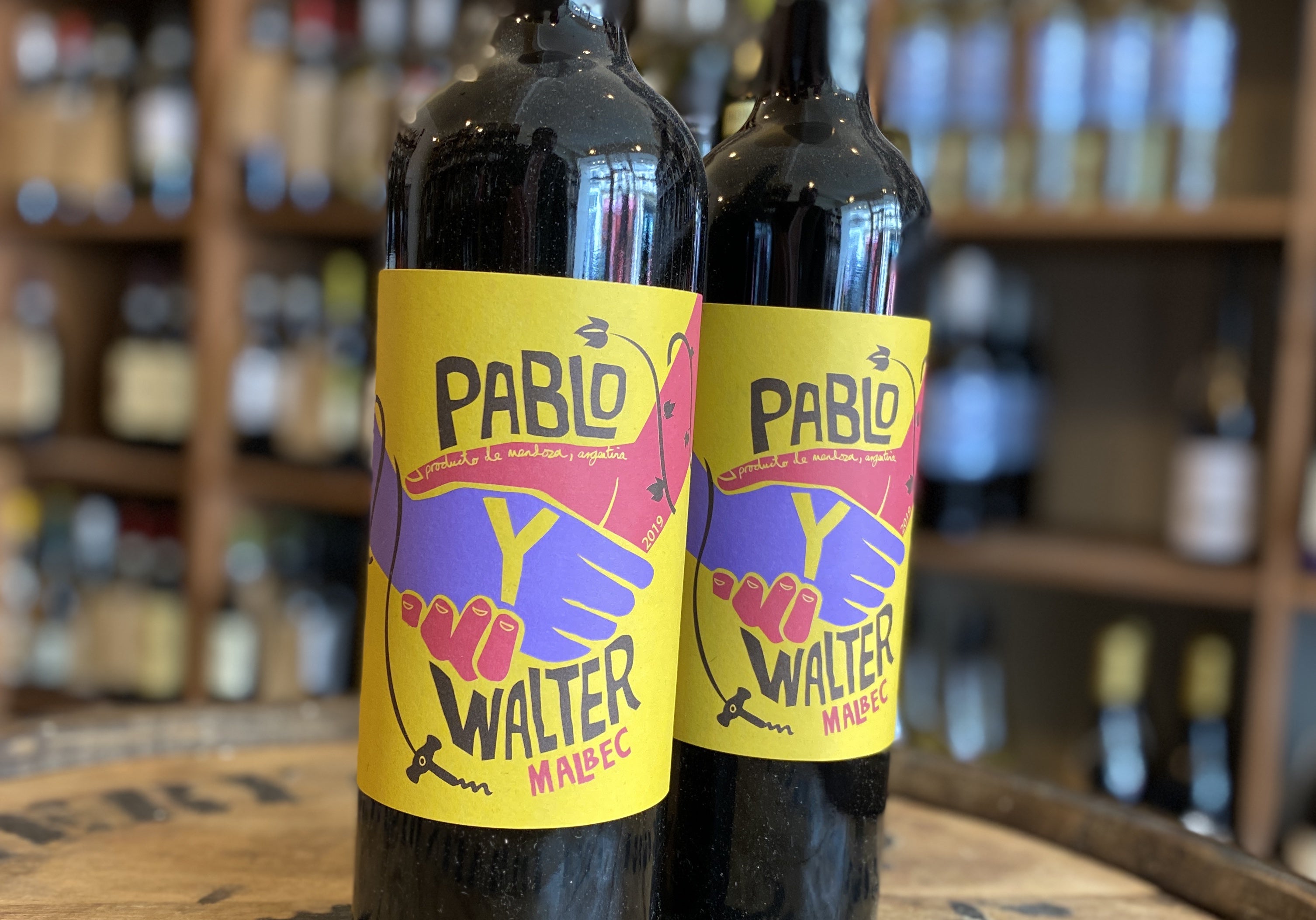 Pablo y Walter Malbec 2019 6 pack PRE ORDER OFFER