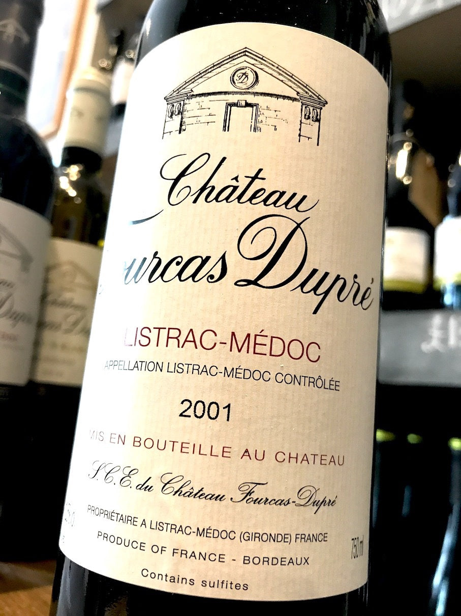 Chateau Fourcas Dupre 2001 75cl