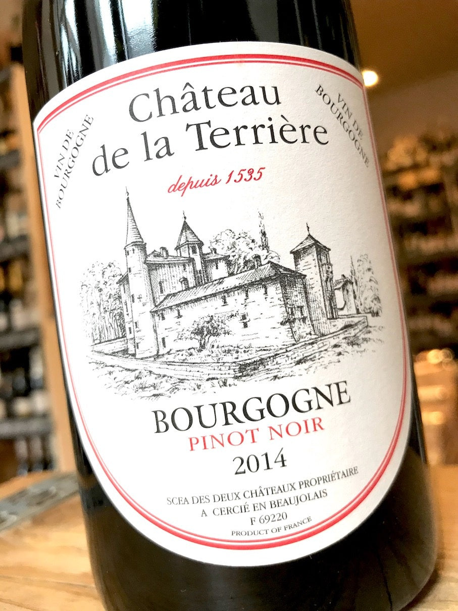 Chateau de la Terriere Bourgogne Pinot Noir 75cl 2014