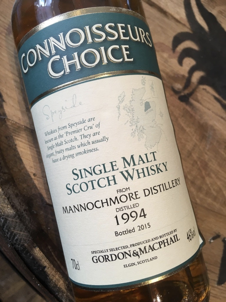Gordon and MacPhail Connoisseurs Choice Mannochmore 1994 70cl