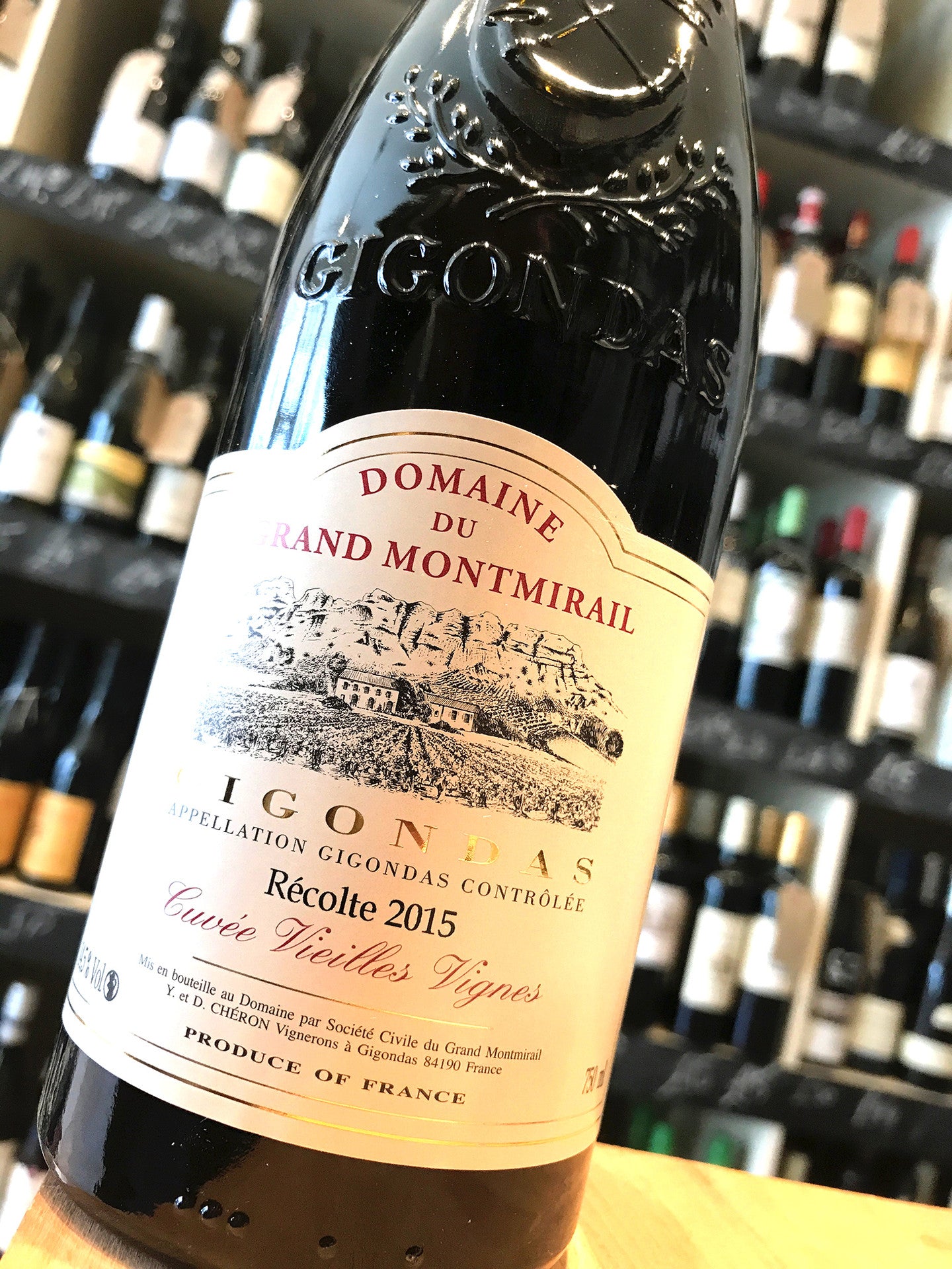 Domaine du Grand Montmirail Gigondas Cuvee Vieilles Vignes 2015 75cl