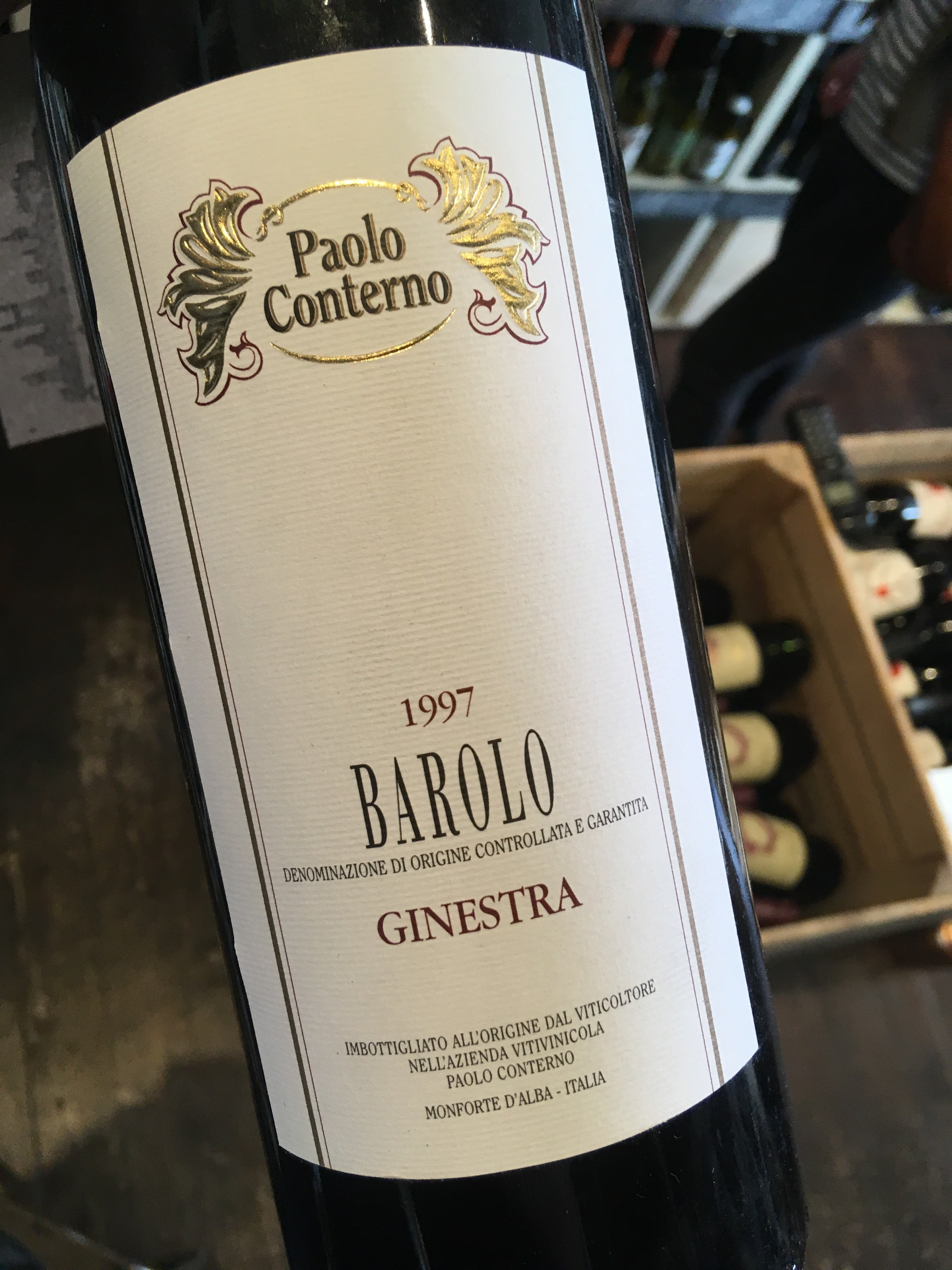 Paolo Conterno Barolo Ginestra 1997 75cl