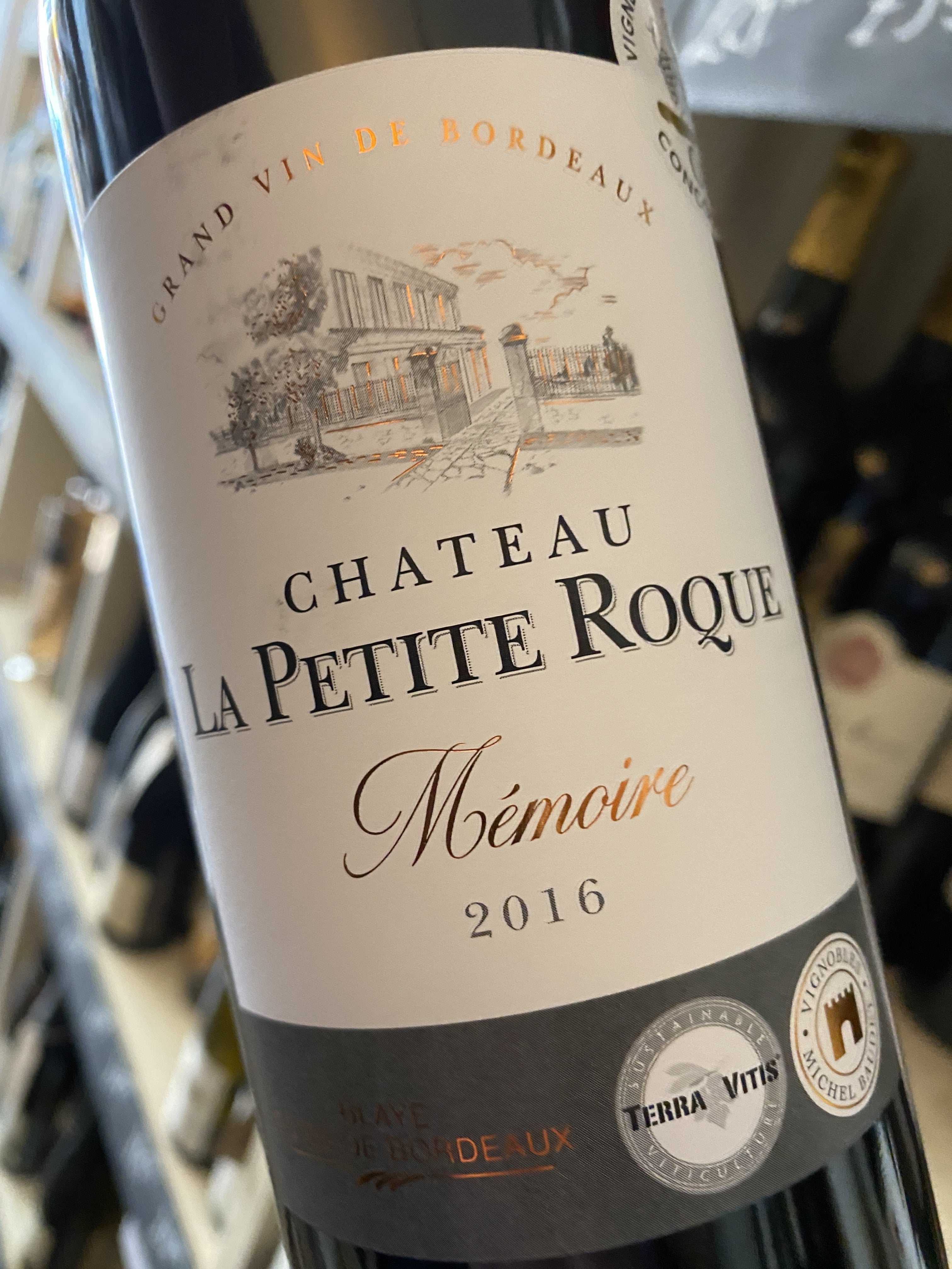 Chateau La Petite Roque Memoire 2016 75cl
