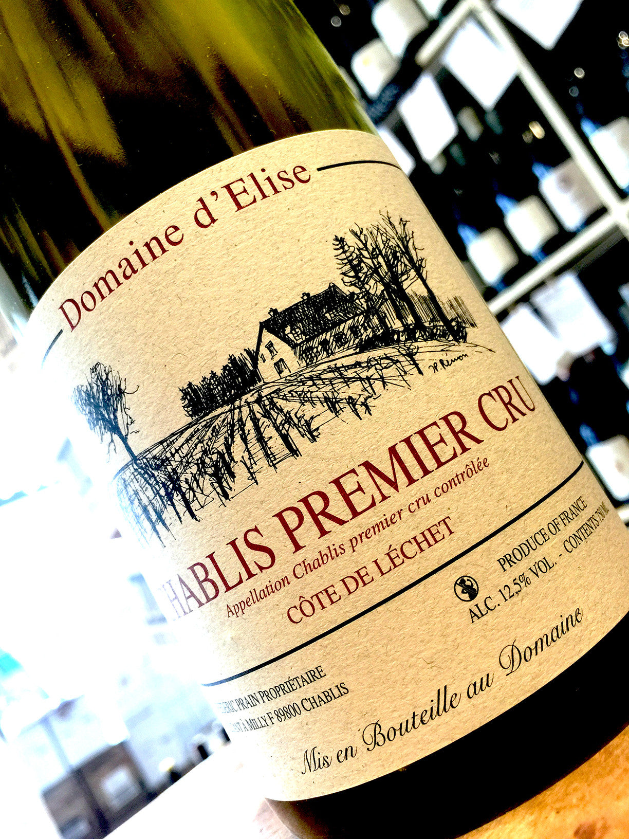 Domaine d'Elise Chablis 1er Cru Cote de Lechet 2012 75cl