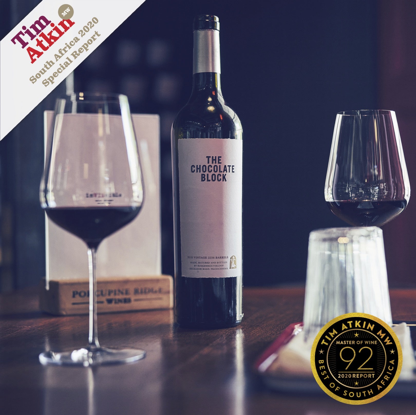 The Chocolate Block 2019 6 bottle case - pre shipment offer