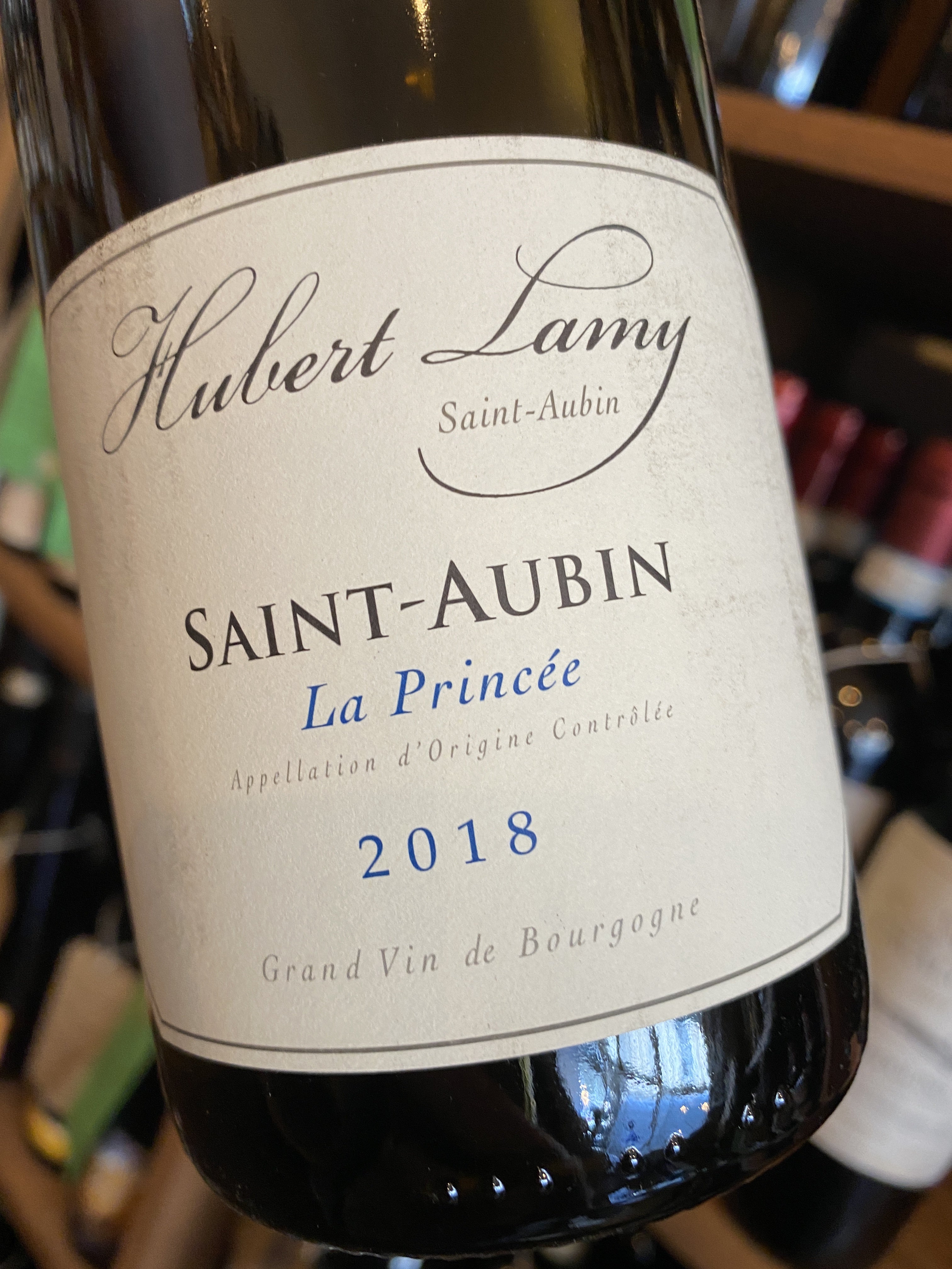 Domaine Hubert Lamy Saint Aubin La Princee 2019 75cl