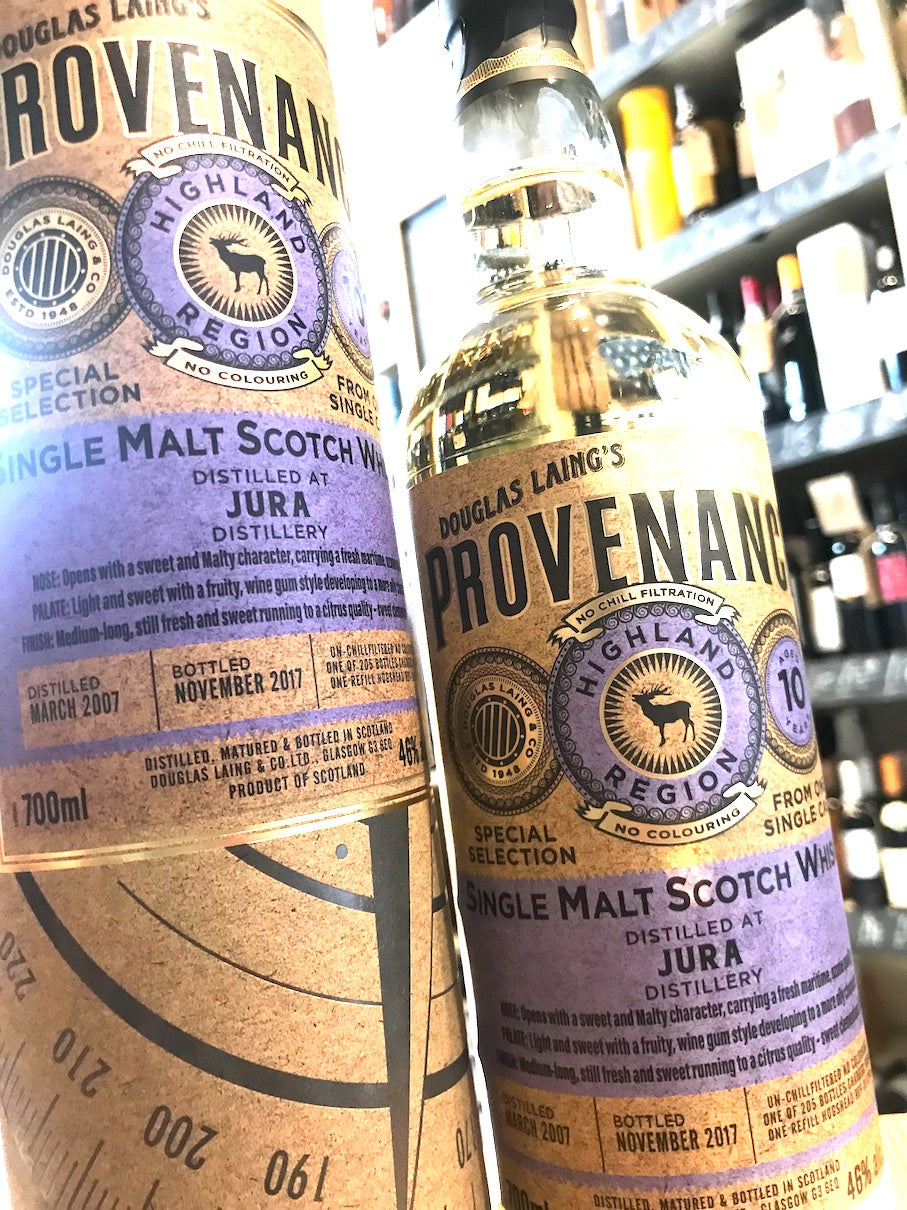 Douglas Laing Jura 2007 Provenance 10 Year Old 70cl