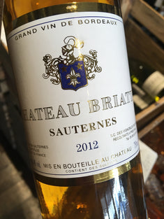 Chateau Briatte Sauternes 2022 75cl