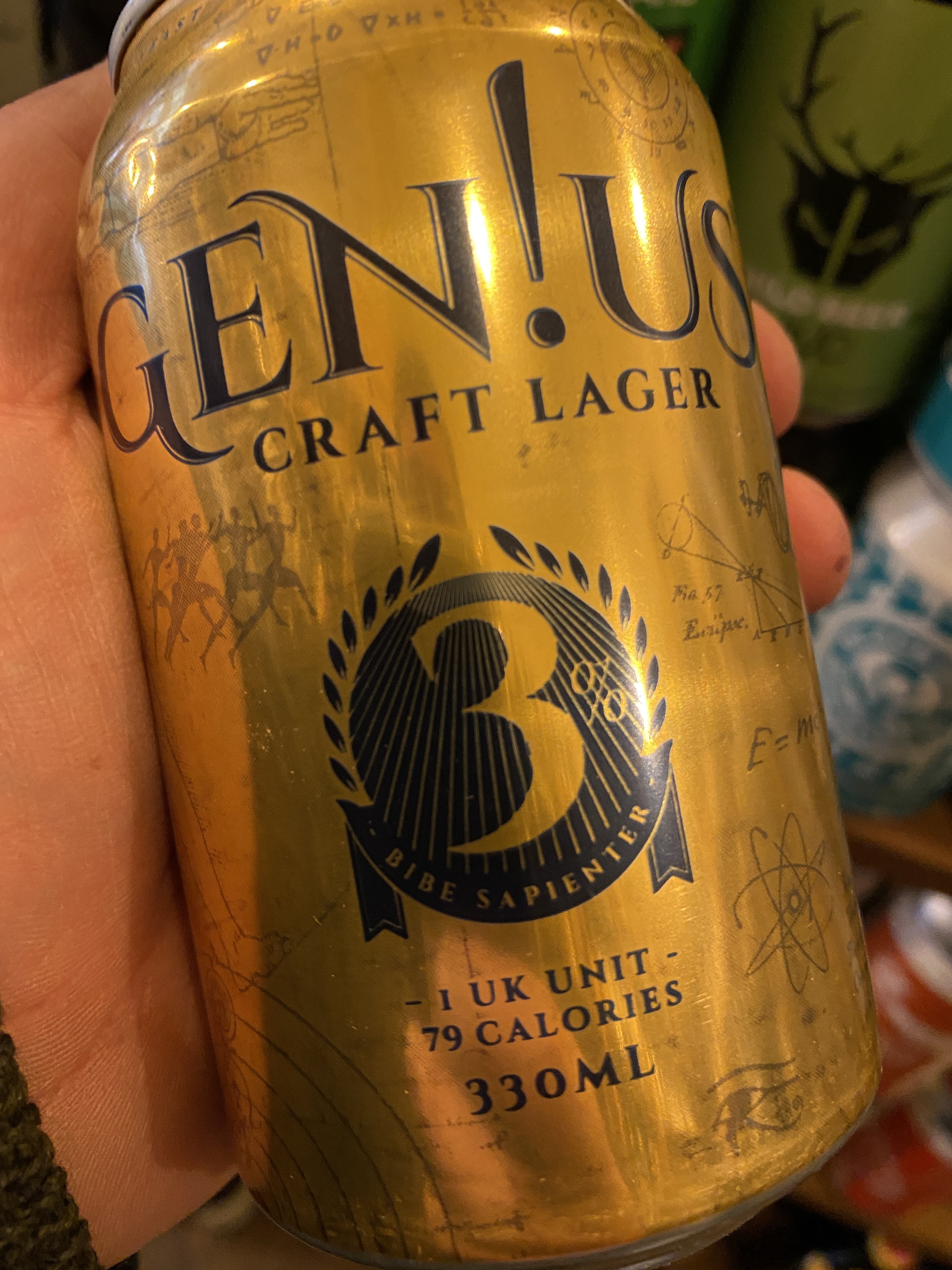 Genius Brewing  Lager 33cl
