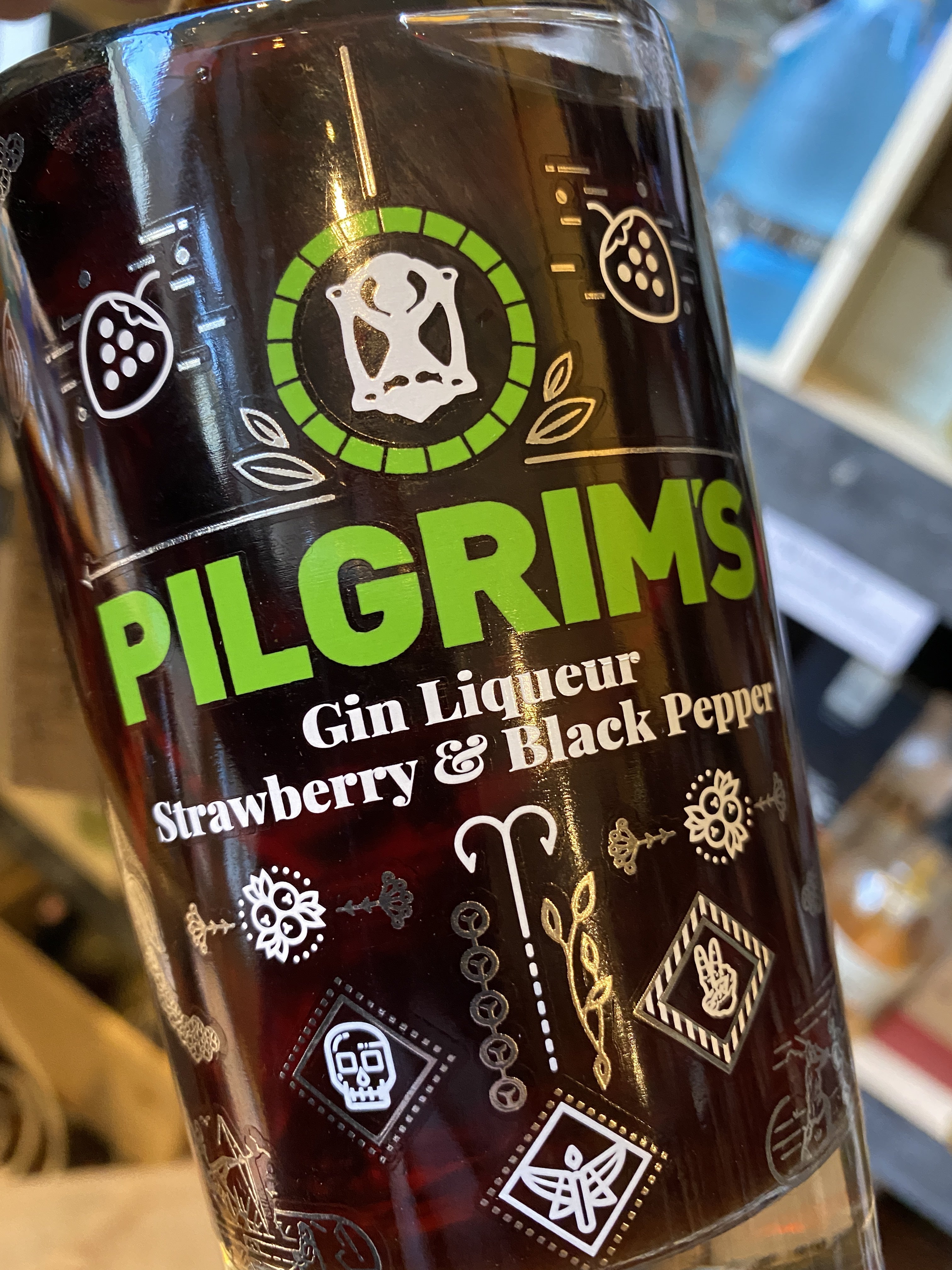 Pilgrims Strawberry and Black Pepper Gin Liqueur 50cl