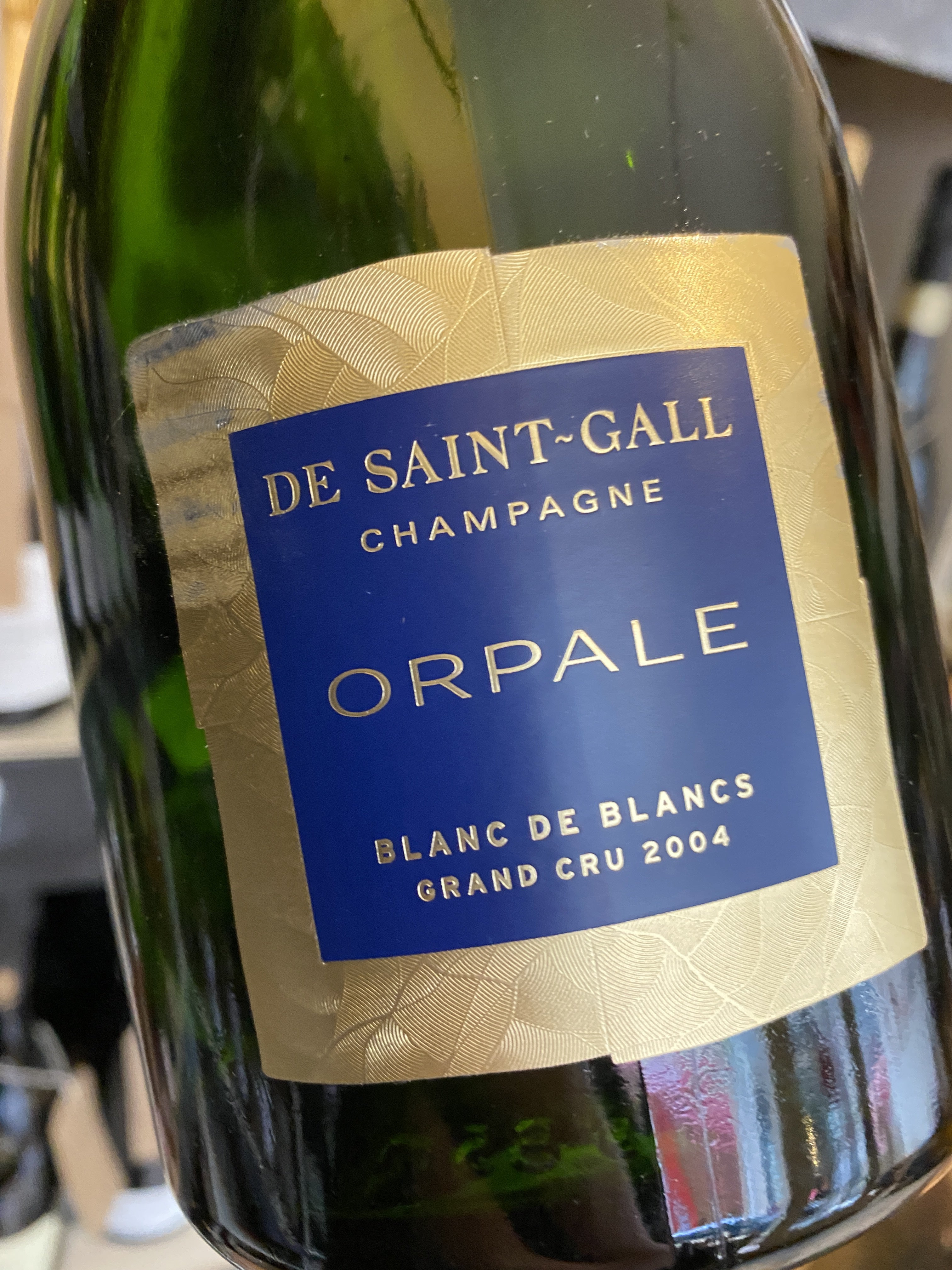 De Saint Gall Orpale Grand Cru Blanc de Blanc 2008 75cl – St