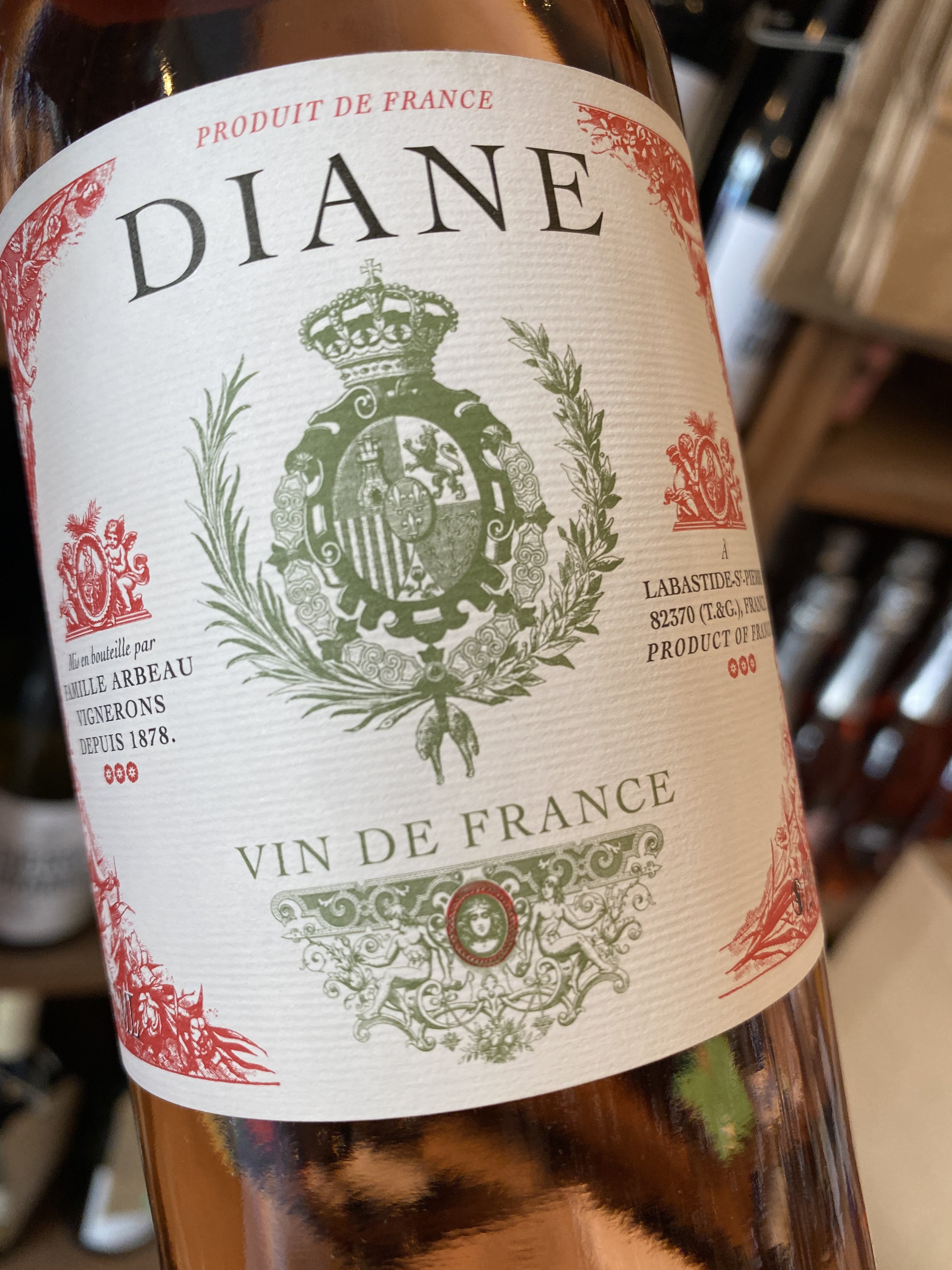 Famille Arbeau Diane Rose 2020 75cl