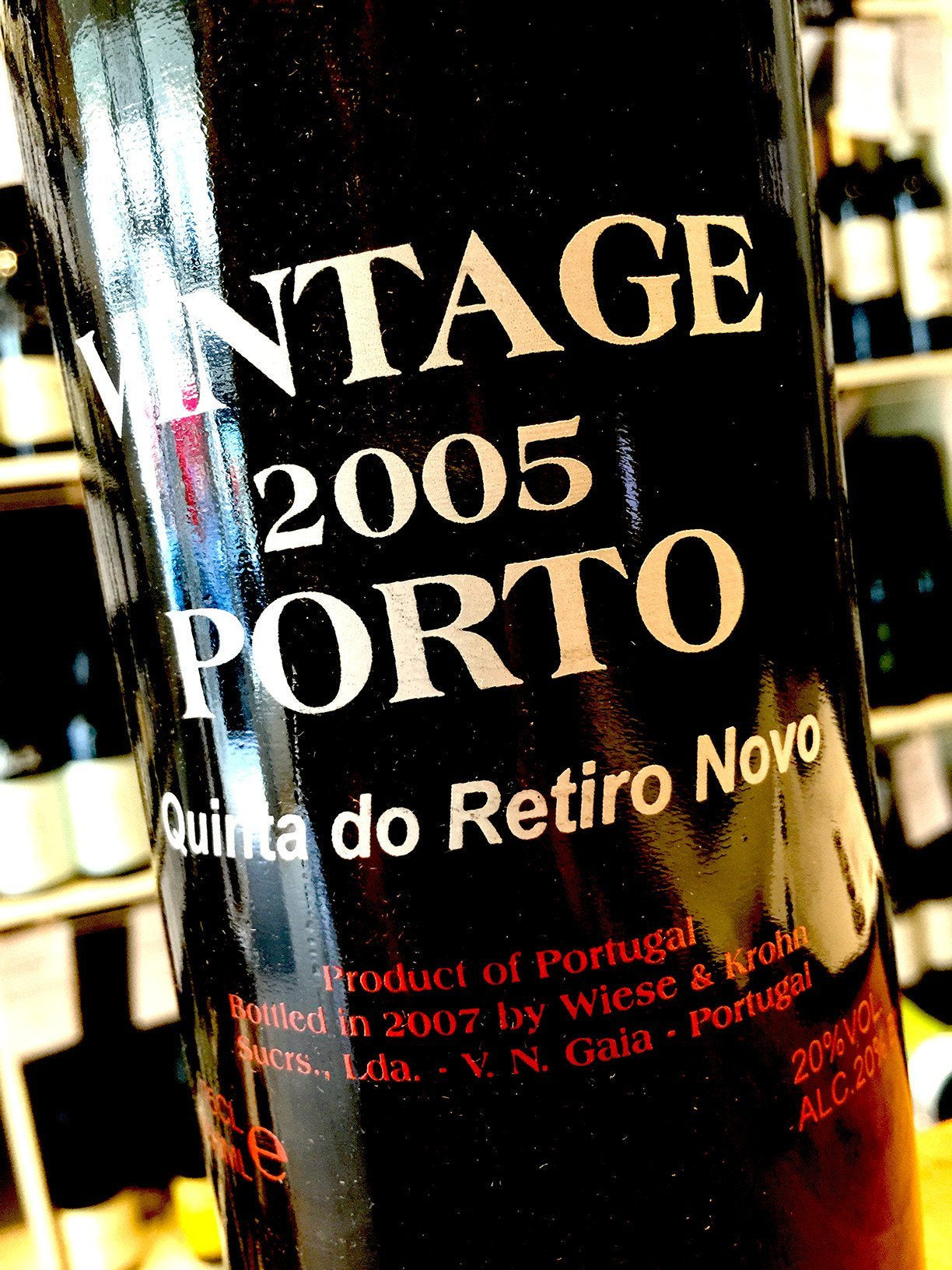Krohn Quinta do Retiro Novo 2005 Wooden 6 bottle case