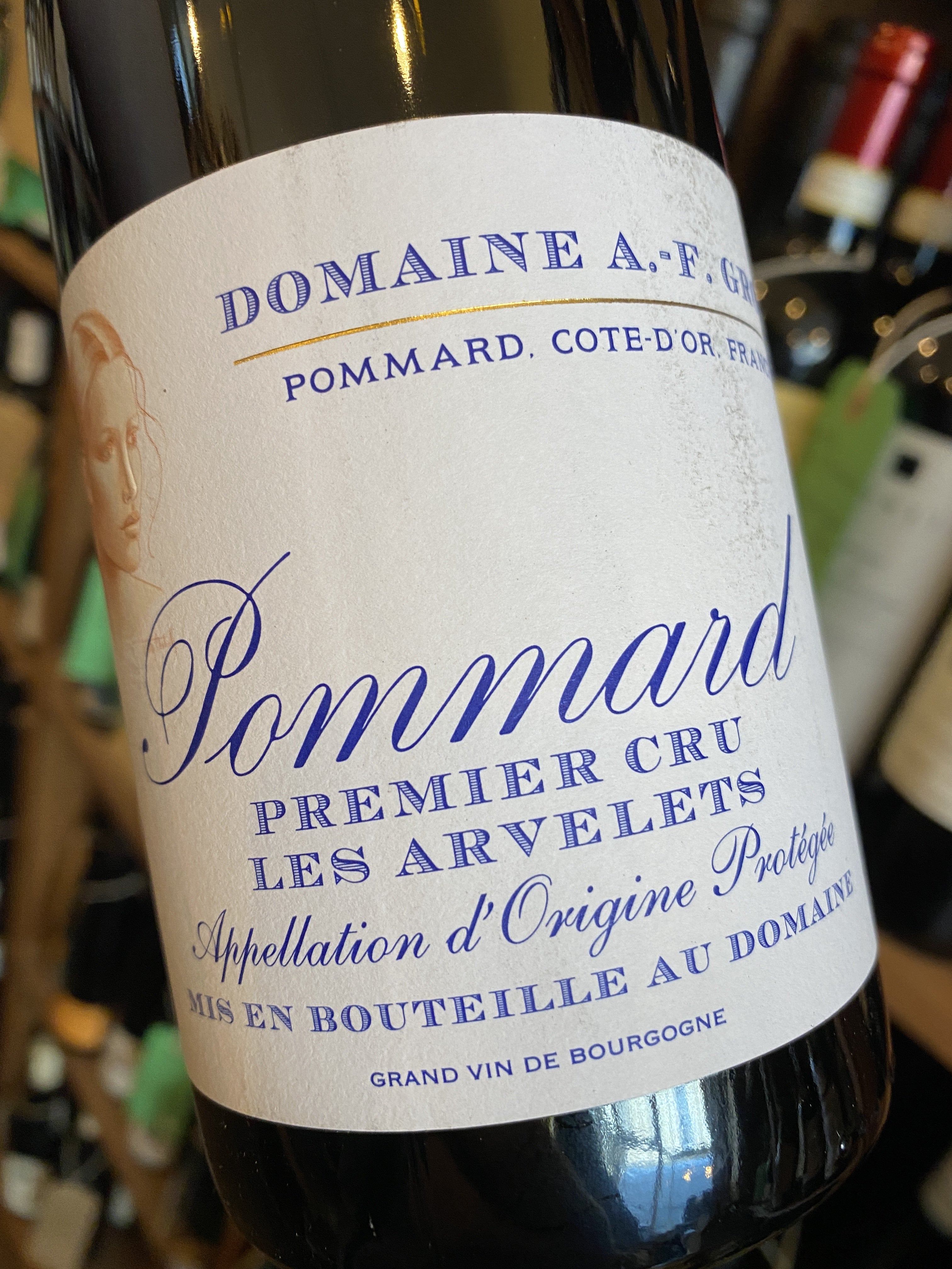 Domaine Anne-Francoise Gros Pommard 1er Cru Les Arvelets 2018 75cl